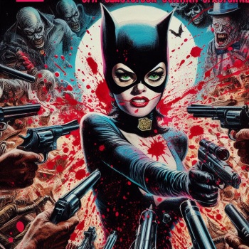 Catwoman in Violent Perils cover