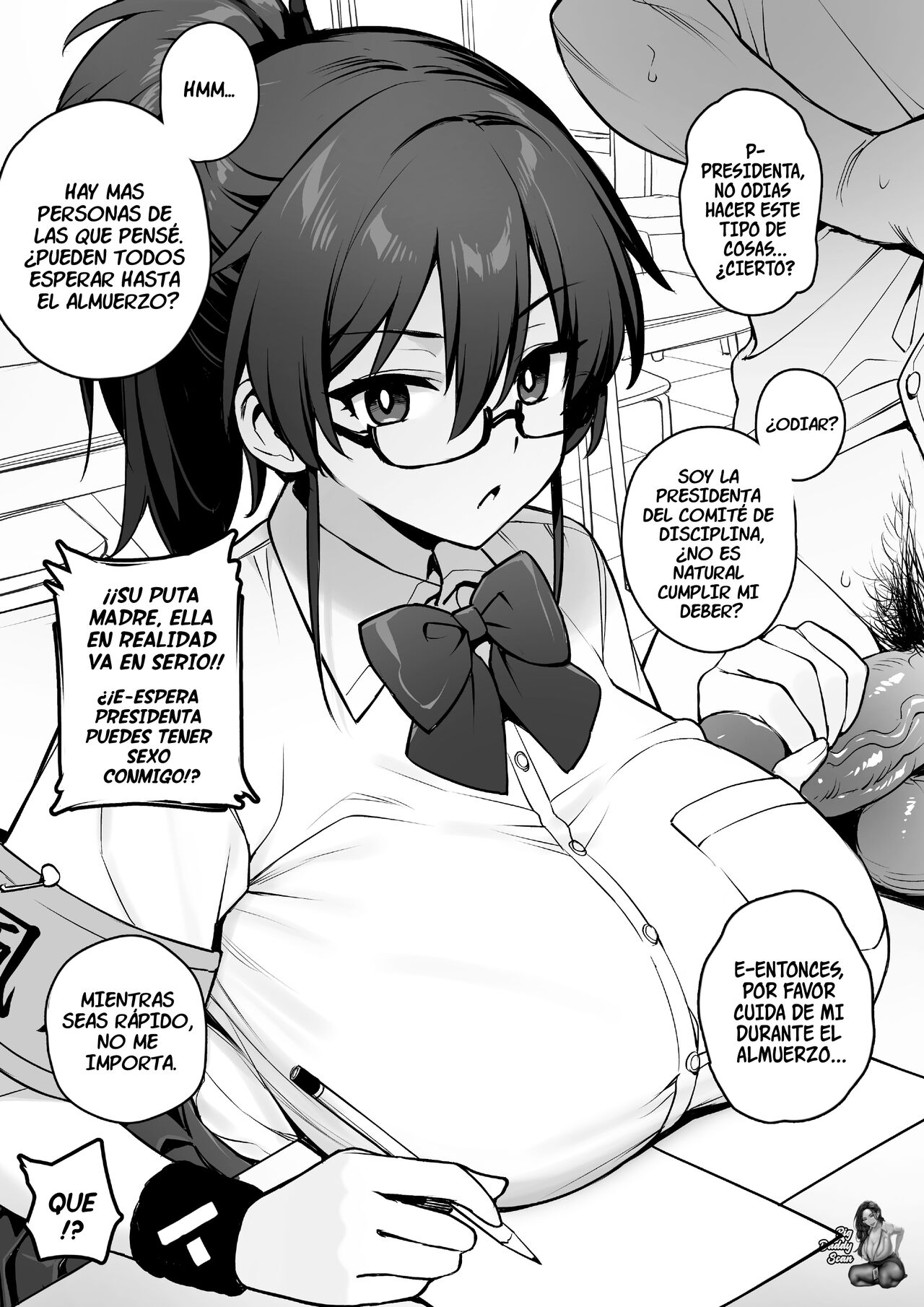 Rumor Has It That The New Chairman of Disciplinary Committee Has Huge Breasts 1-2  page 5 full