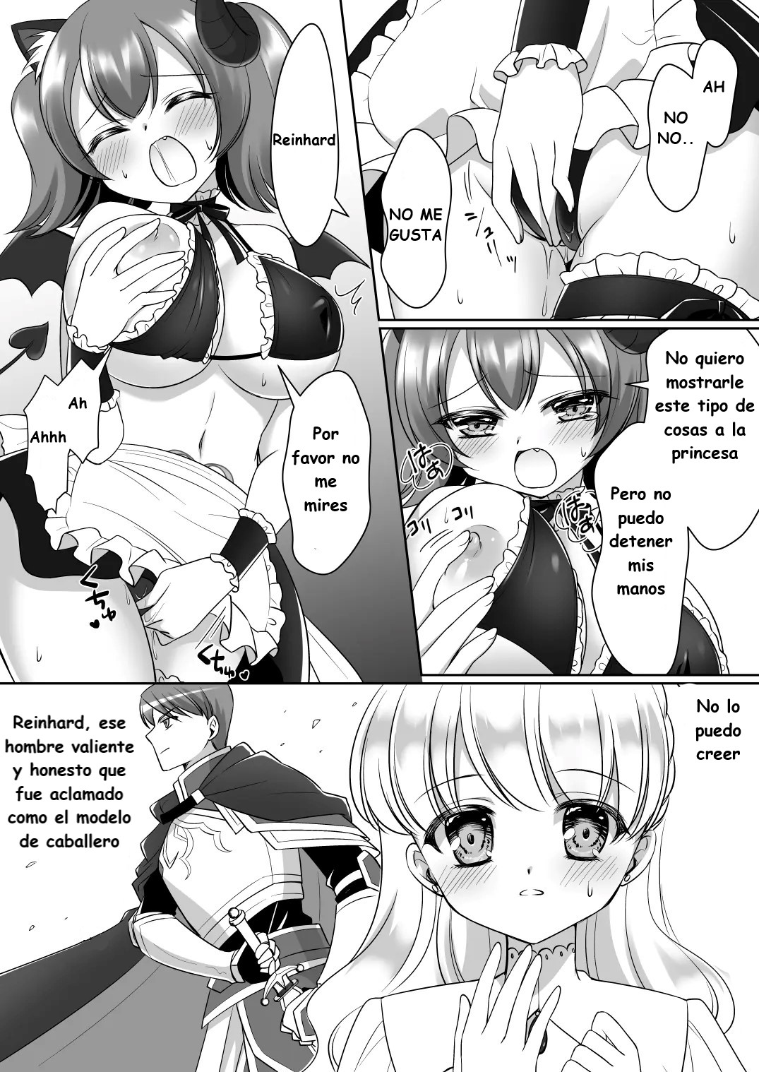 Shinjite Okuridashita Kishi-sama ga Yowayowa Bakunyuu Succubus ni Natte Kaettekuru nante... page 10 full