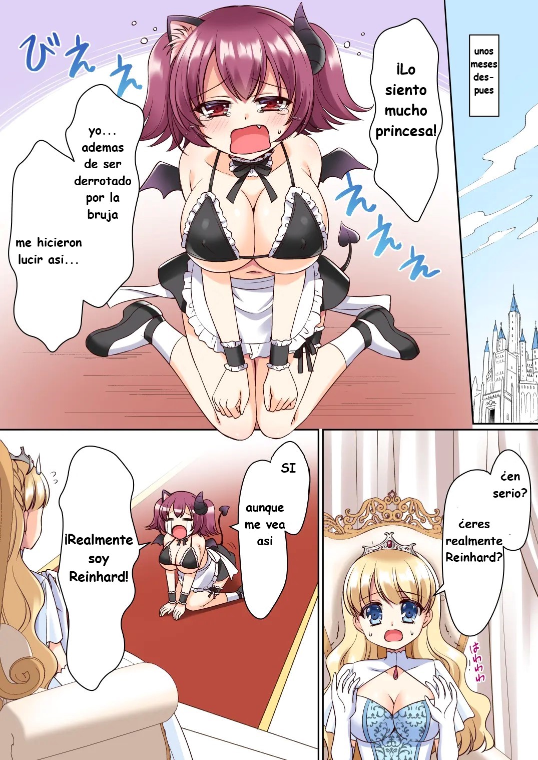 Shinjite Okuridashita Kishi-sama ga Yowayowa Bakunyuu Succubus ni Natte Kaettekuru nante... page 4 full