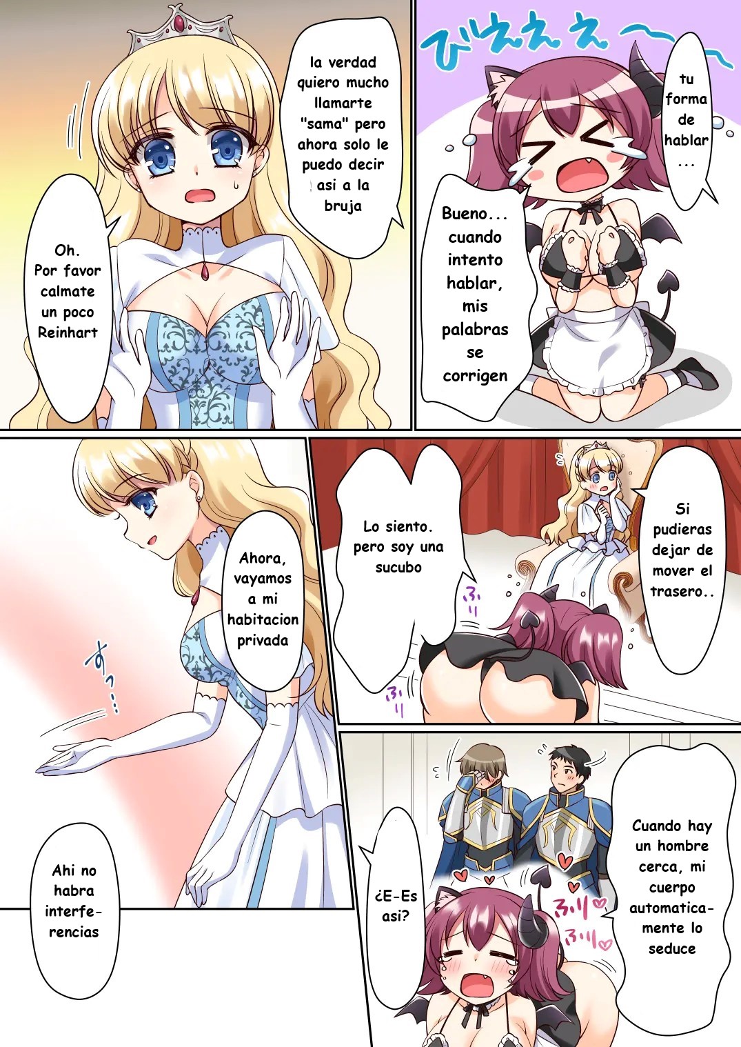 Shinjite Okuridashita Kishi-sama ga Yowayowa Bakunyuu Succubus ni Natte Kaettekuru nante... page 6 full