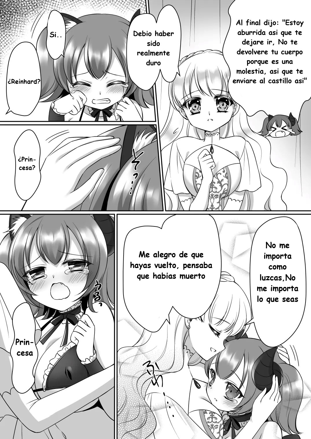 Shinjite Okuridashita Kishi-sama ga Yowayowa Bakunyuu Succubus ni Natte Kaettekuru nante... page 8 full