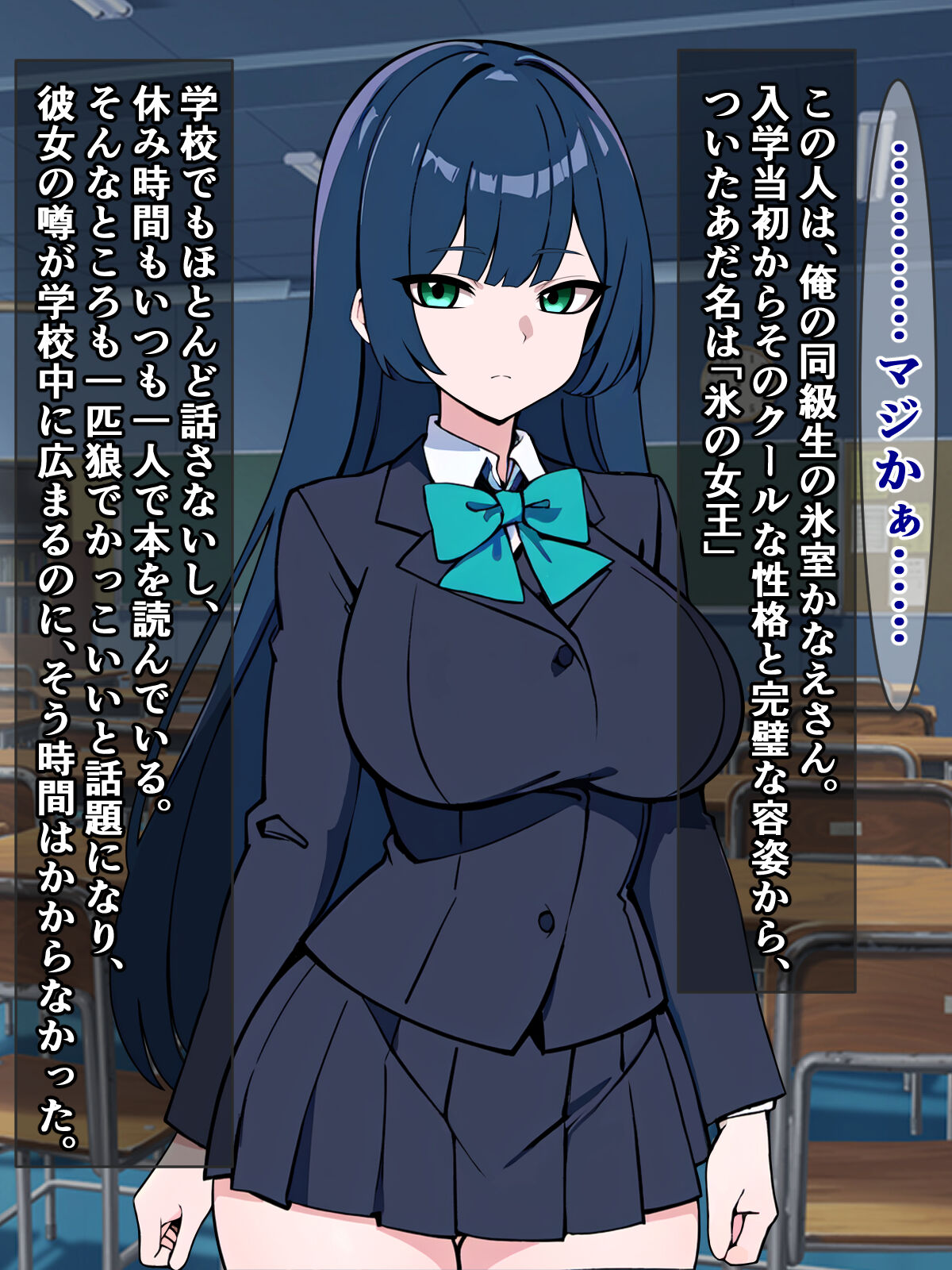 クラスの氷の女王が、汚いおっさんにバコバコ突かれてオホ声上げてた話 page 5 full