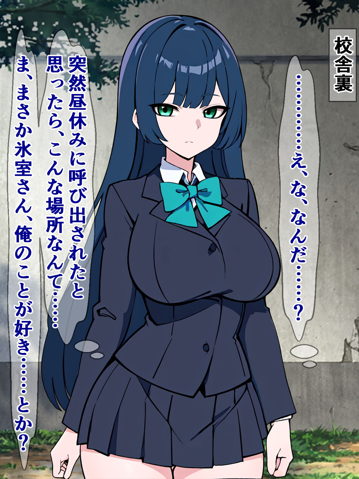 クラスの氷の女王が、汚いおっさんにバコバコ突かれてオホ声上げてた話 page 9 full