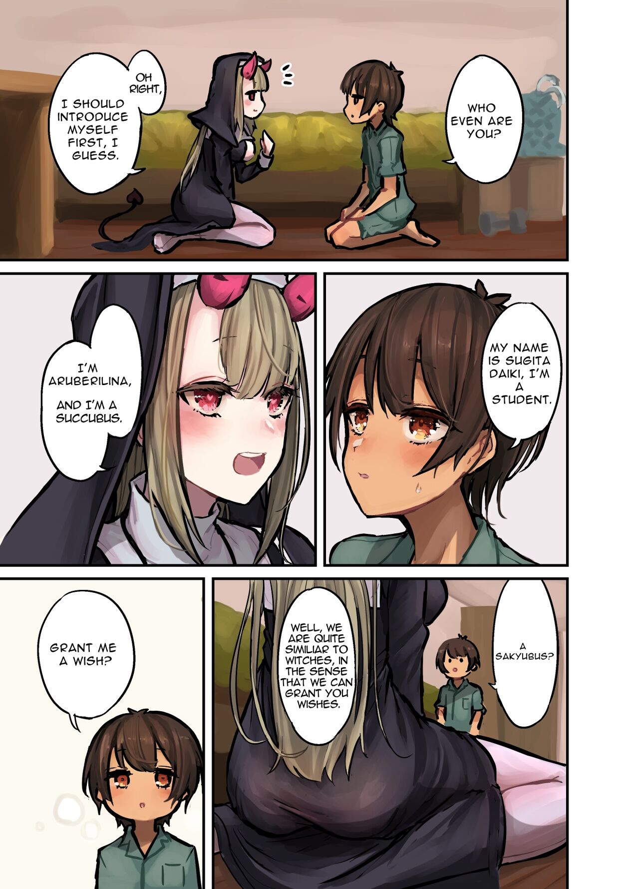 Konban wa Sister Succubus - EVENING. SISTER SUCCUBUS. | Tonight Is Succubus Nun page 4 full