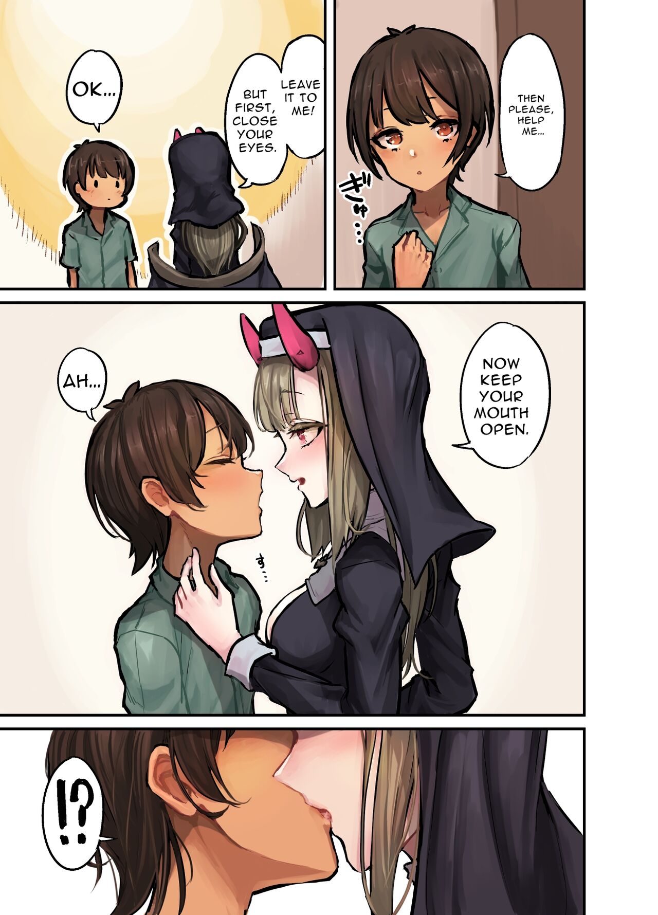 Konban wa Sister Succubus - EVENING. SISTER SUCCUBUS. | Tonight Is Succubus Nun page 6 full