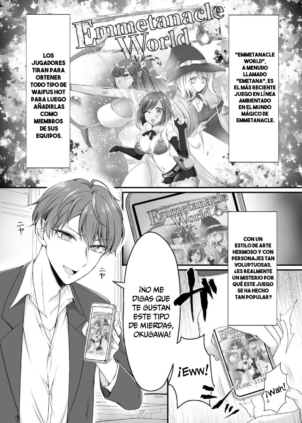 Genjitsu Douki Gacha ~Nekura Otaku no Yome Chara ni Saserareta Ore~ page 2 full