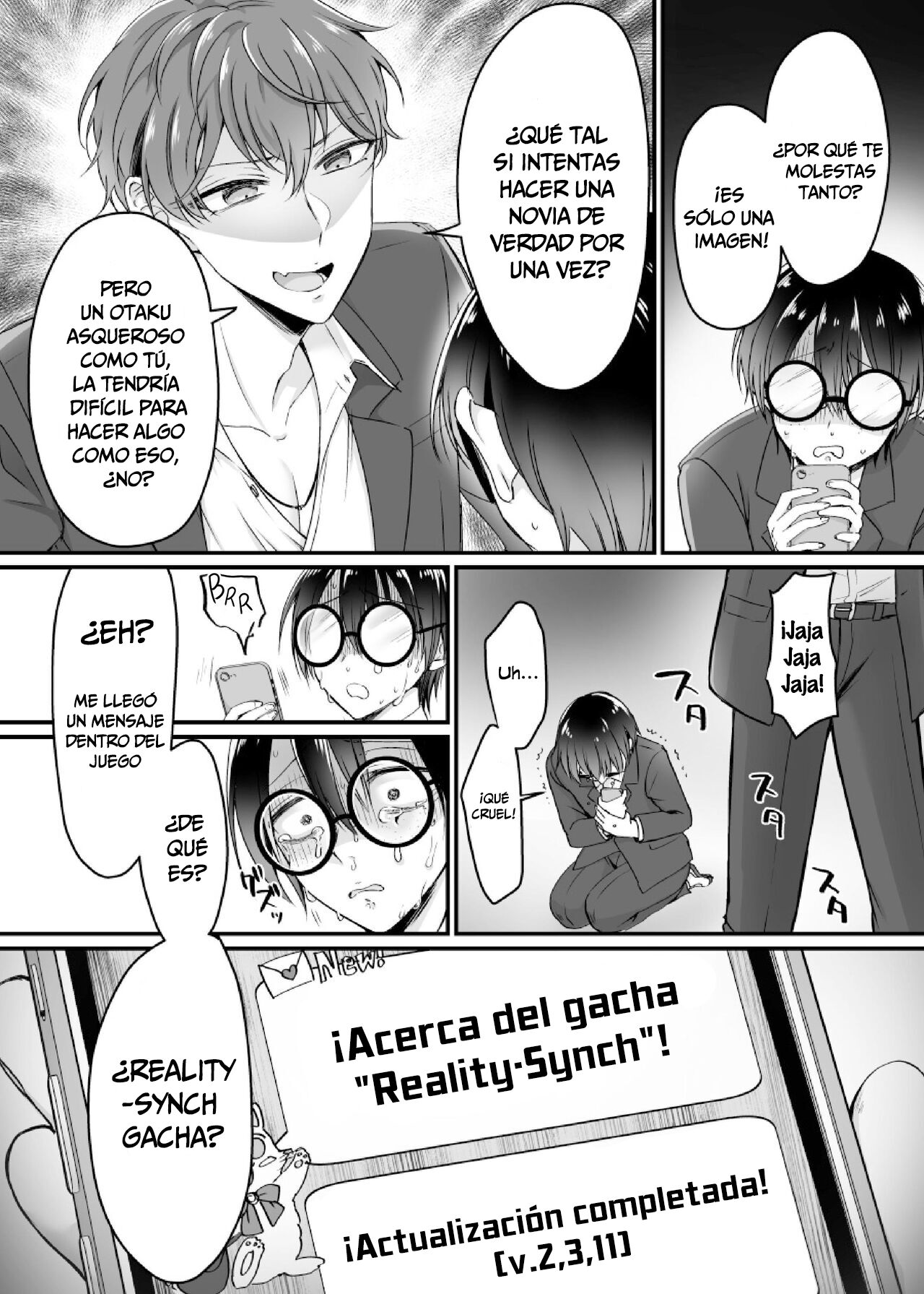 Genjitsu Douki Gacha ~Nekura Otaku no Yome Chara ni Saserareta Ore~ page 4 full