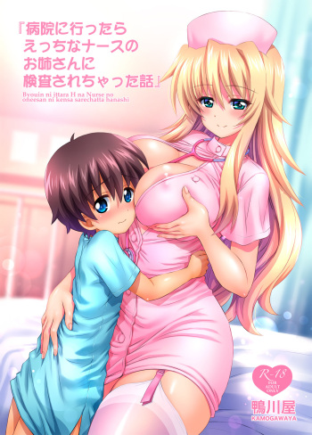 Byouin ni Ittara Ecchi na Nurse no Onee-san ni Kensa sarechatta Hanashi cover