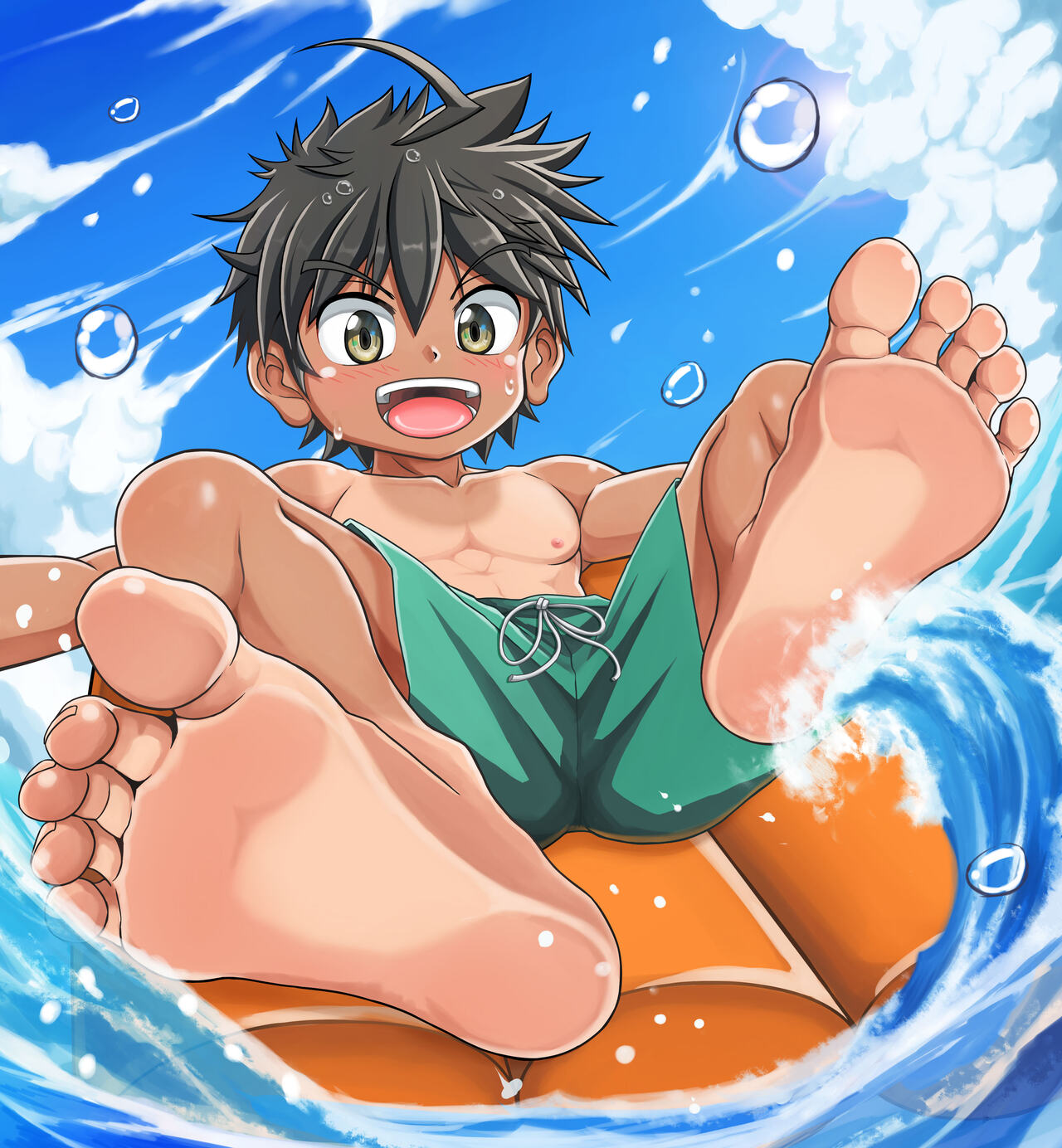 Zansho Mimai - Umi de Ice Tabeteru Ko page 10 full