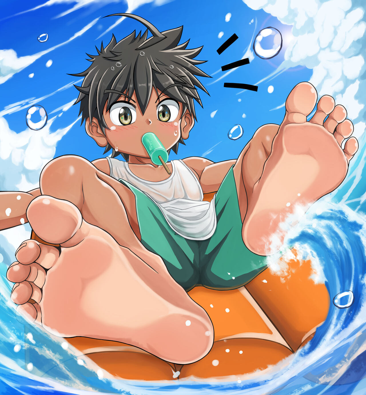 Zansho Mimai - Umi de Ice Tabeteru Ko page 2 full
