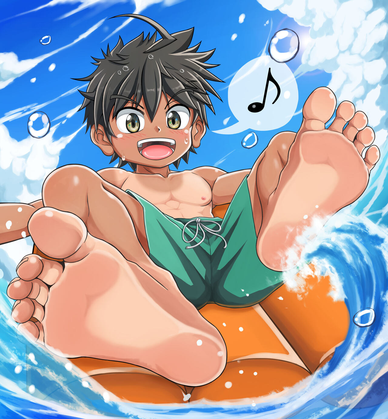 Zansho Mimai - Umi de Ice Tabeteru Ko page 3 full