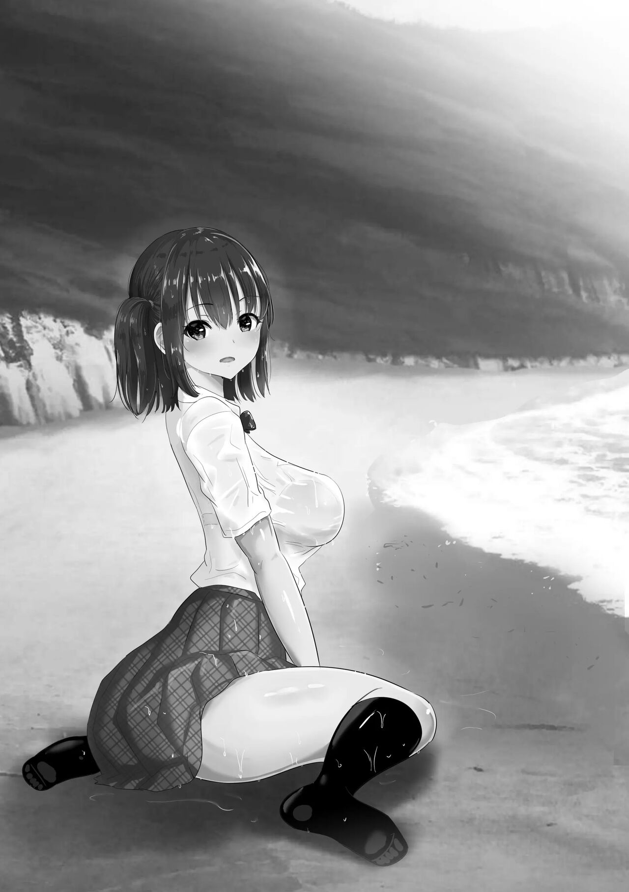 Una chica con el uniforme mojada vive sola en una isla desierta con un profesor que la acosa sexualmente page 2 full
