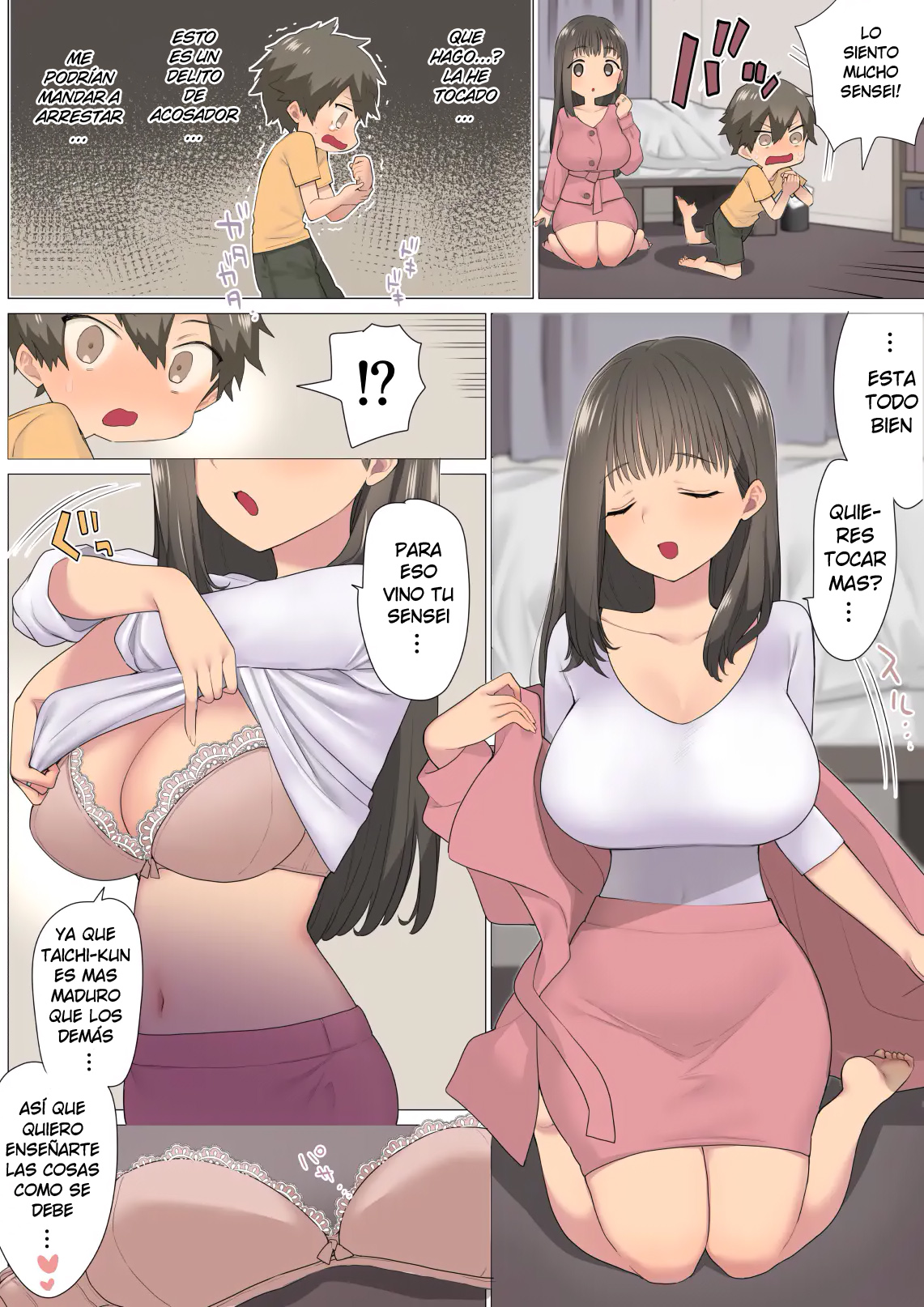 Ichi Tasu Ichi Moto Sexy Joyuu Ichihana Sensei no Sei no Obenkyou | uno más uno Educación Sexual realizado por la sexy ex-actriz porno Ichihana Sensei page 10 full