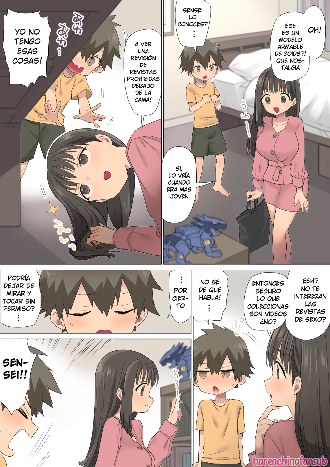 Ichi Tasu Ichi Moto Sexy Joyuu Ichihana Sensei no Sei no Obenkyou | uno más uno Educación Sexual realizado por la sexy ex-actriz porno Ichihana Sensei page 6 full