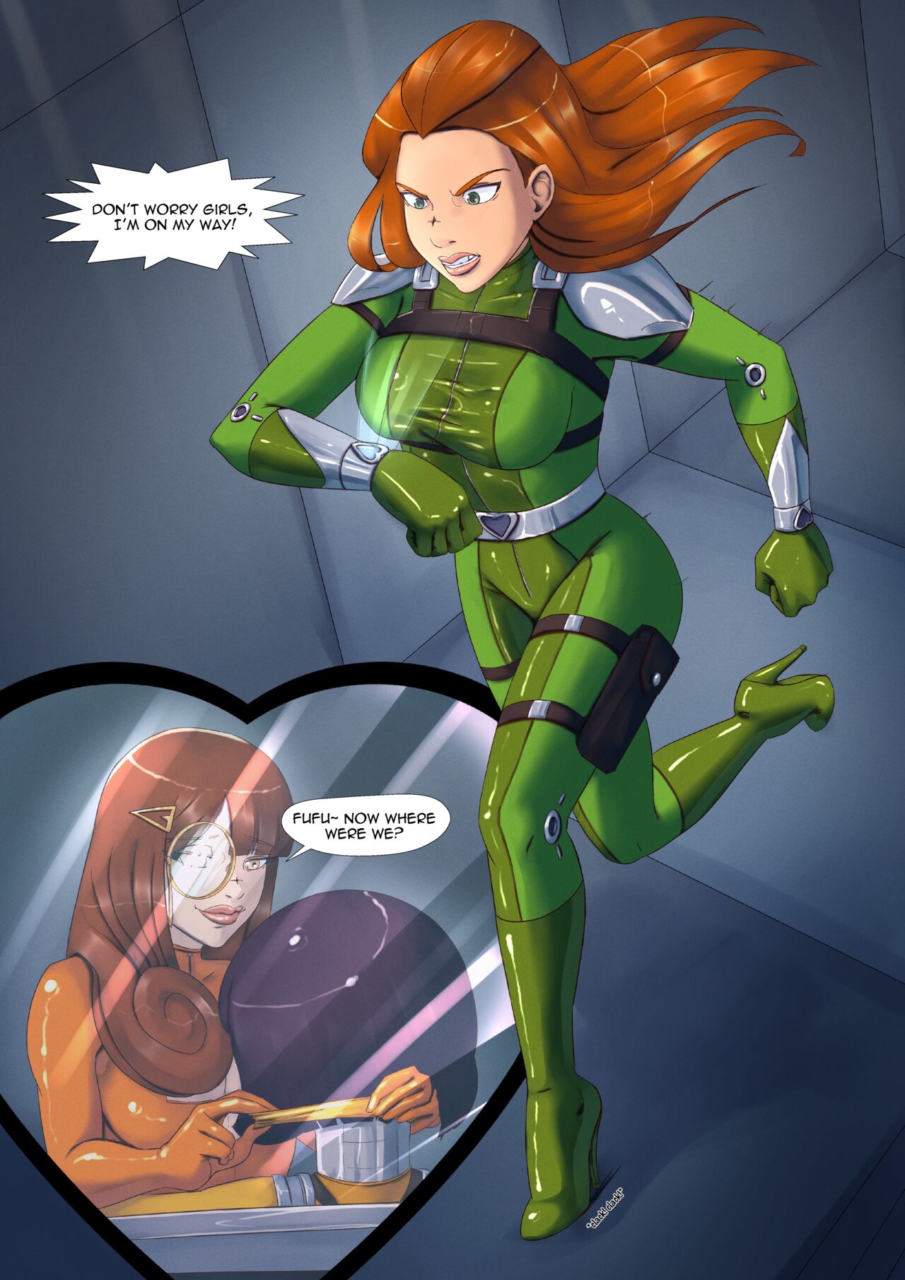 Totally Spies - Sam's Downfall page 8 full