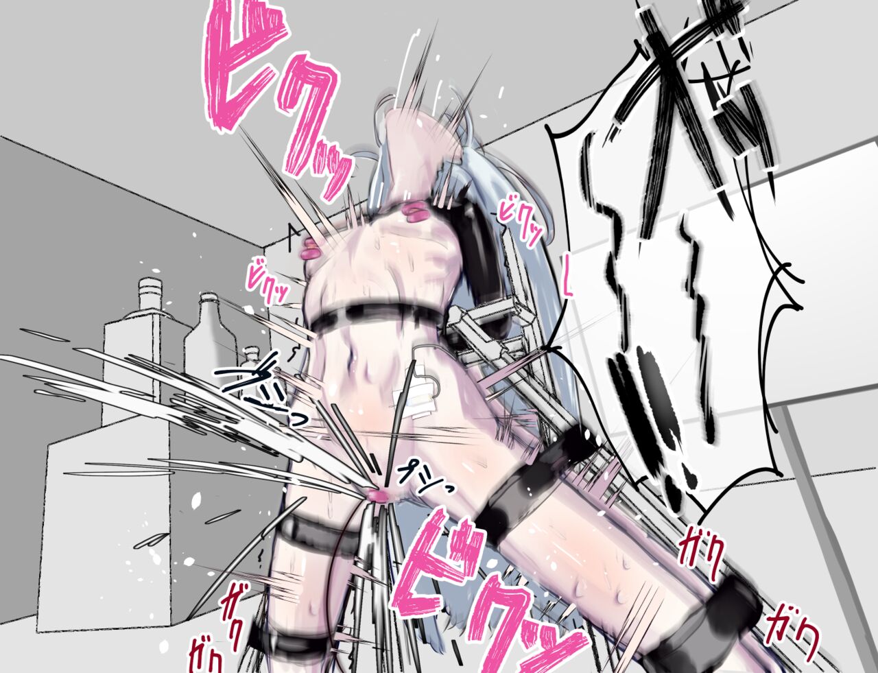 銀髪クール美少女エージェント 薬漬け連続絶頂 page 10 full