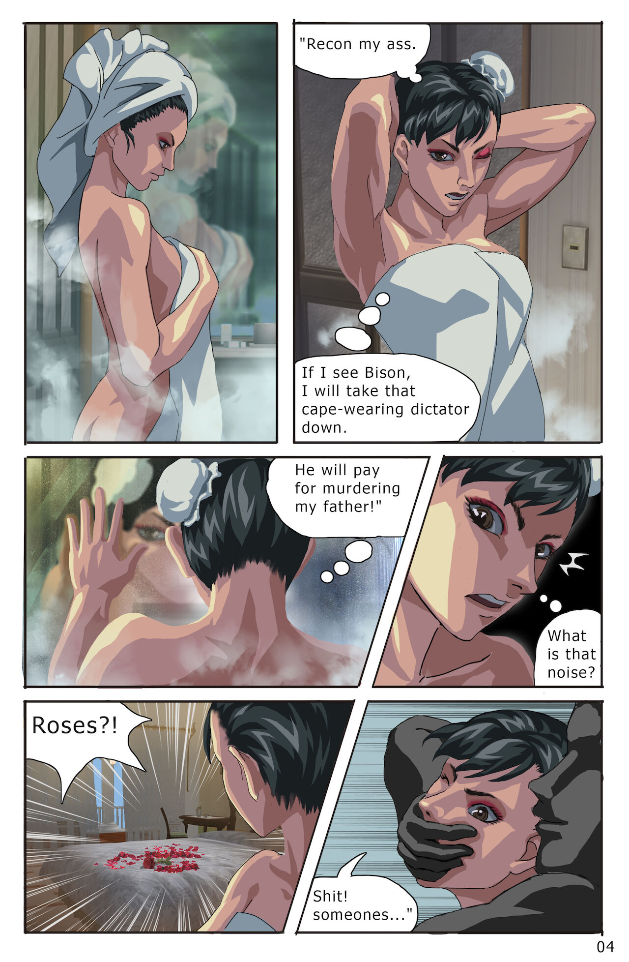Chun-Li in Big Trouble in Big China page 6 full