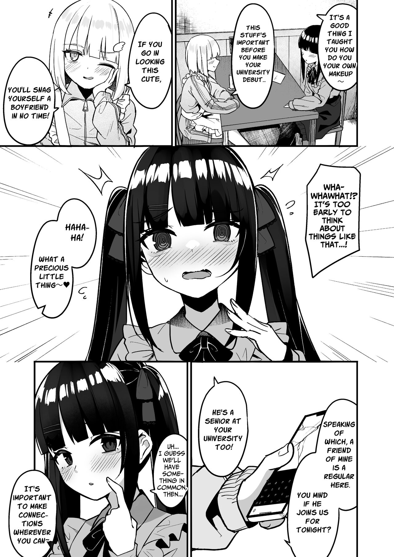 Jiraikei Joshi Debut Shitara Sokujitsu Yarichin Kuzu Otoko ni Kuwaremashita | When I Debuted As A "Jirai-kei" Girl I Was Eaten Up By A Sleazy Guy On The Same Day page 5 full