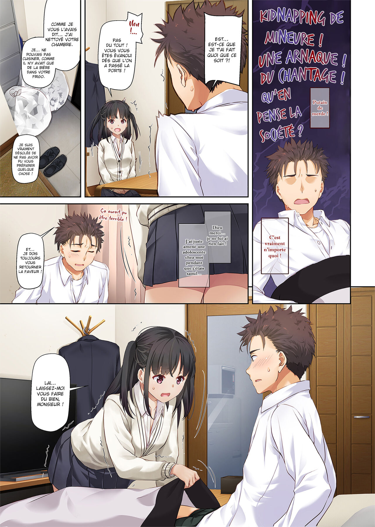 Wakeari Shoujo to Dousei Seikatsu DLO-11 | Vivre avec une fugueuse DLO-11 page 6 full