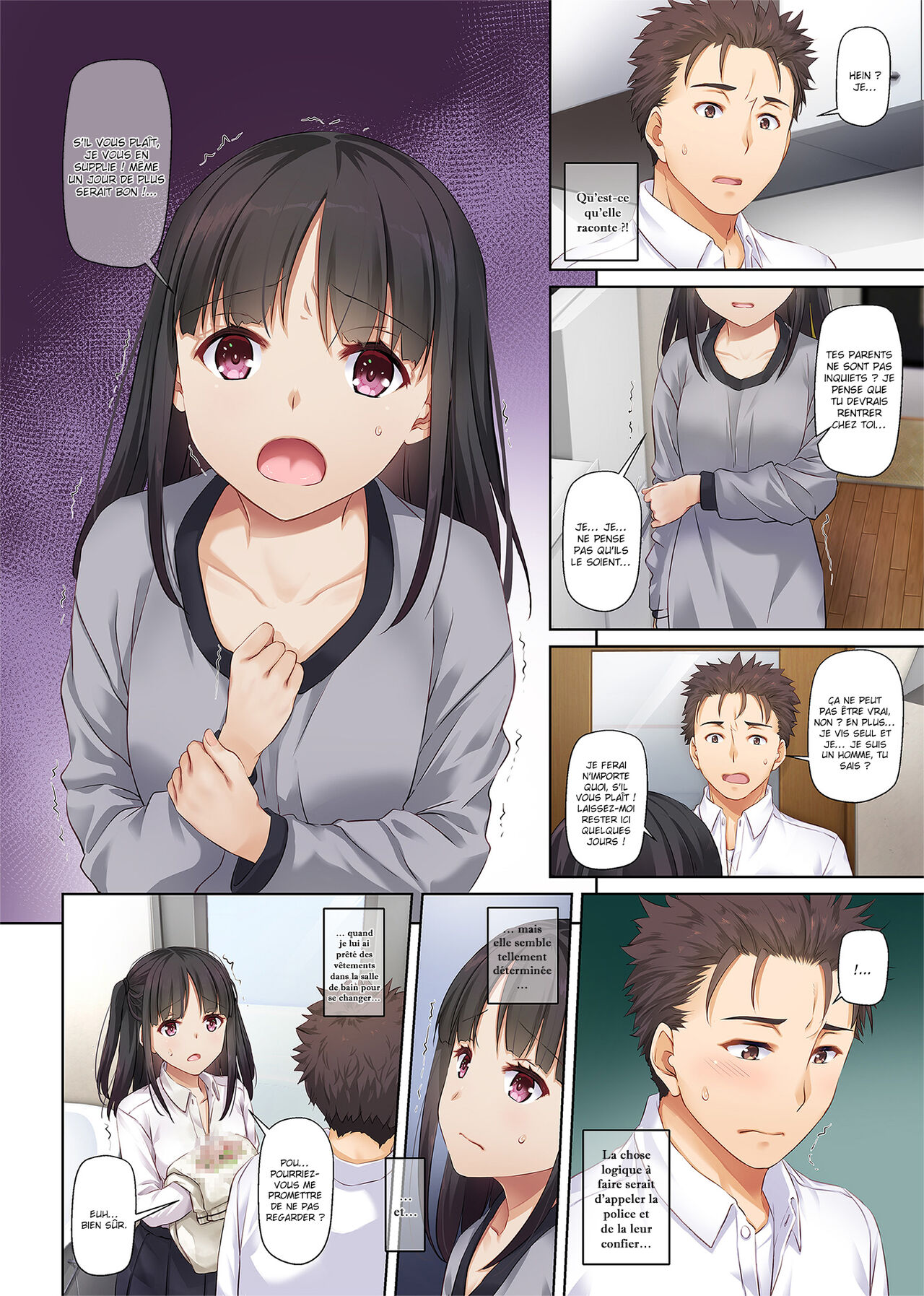 Wakeari Shoujo to Dousei Seikatsu DLO-11 | Vivre avec une fugueuse DLO-11 page 9 full