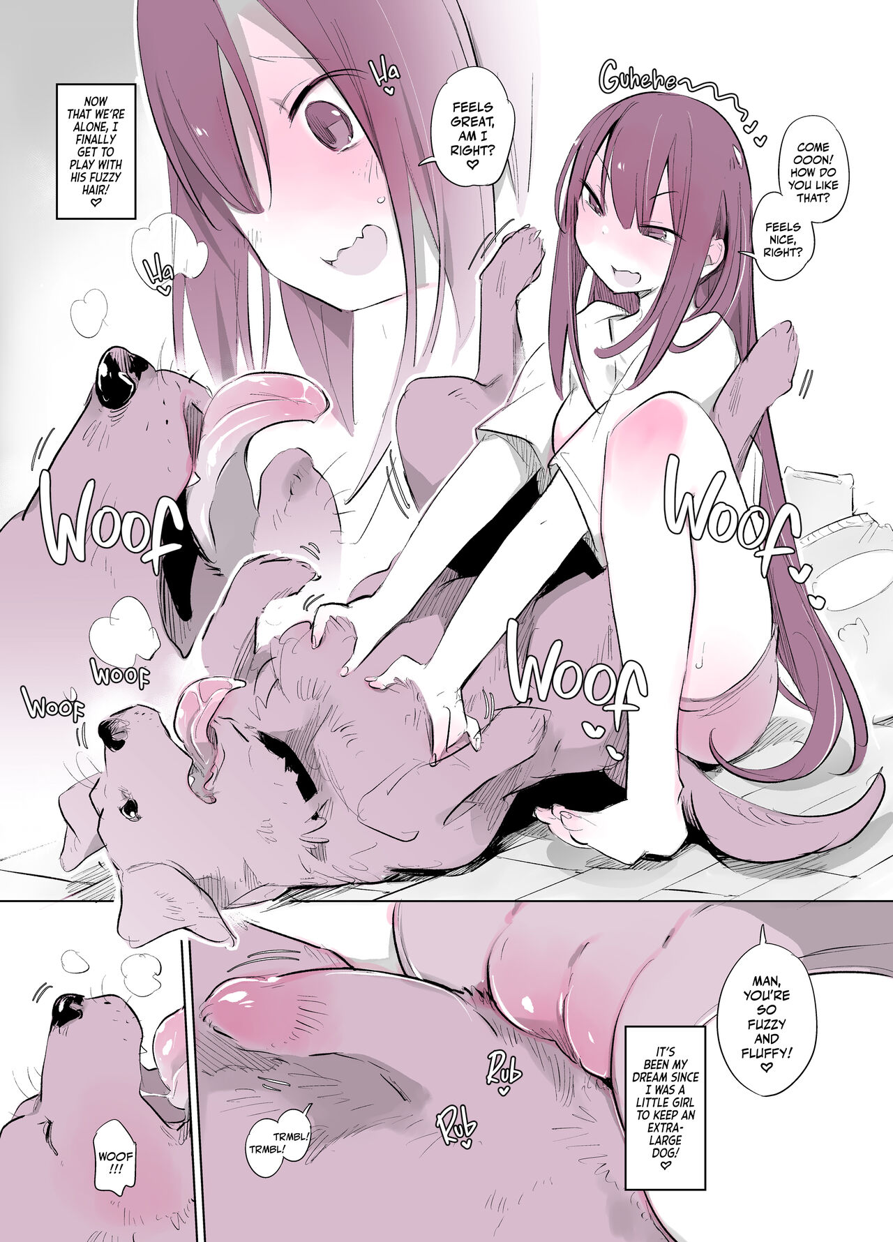 Kyou kara Inu to Dousei Shimasu! | My Rufferan Roomie! page 4 full