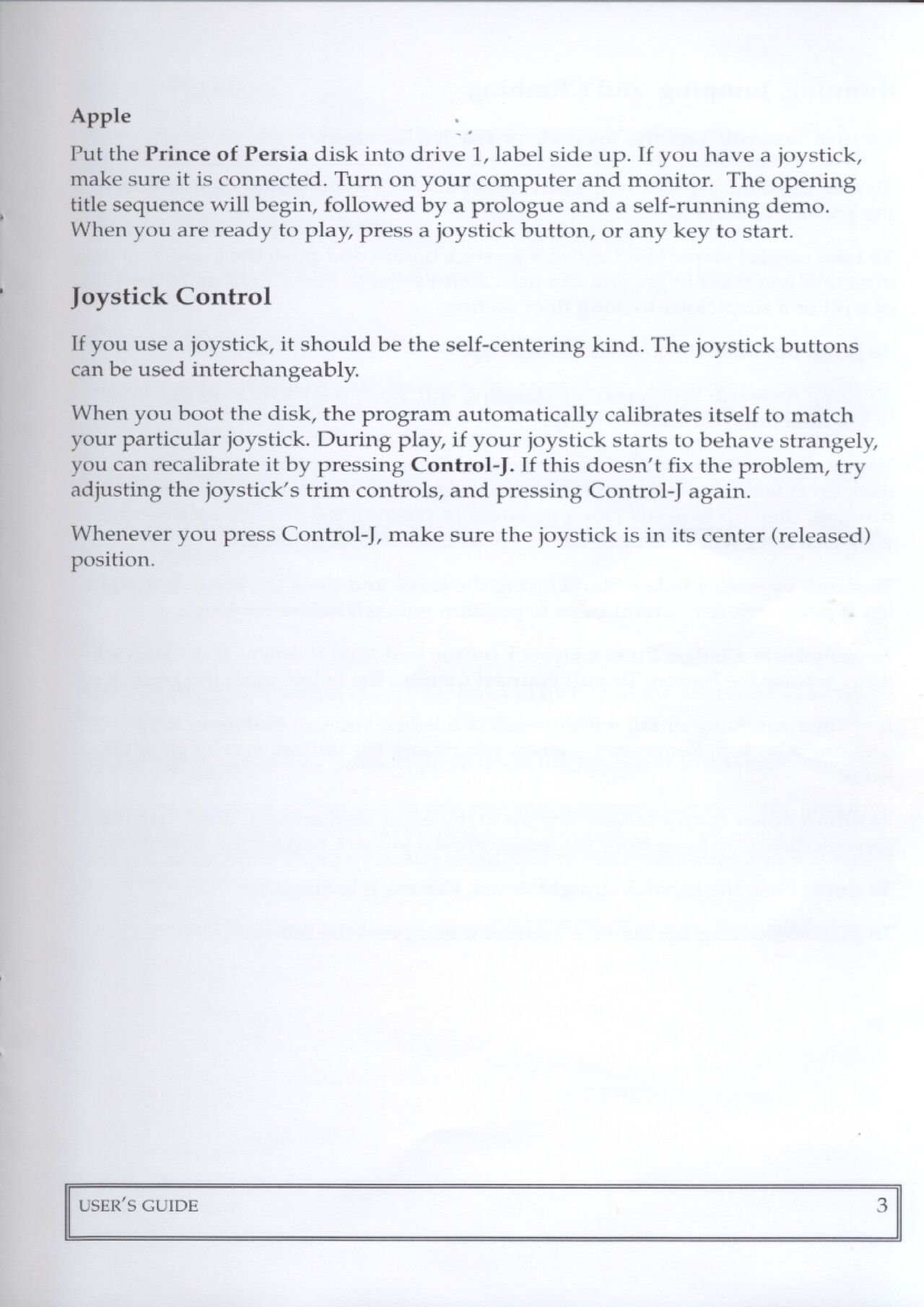 Prince of Persia 1 And 2: Shadow And Flame Manuals page 7 full