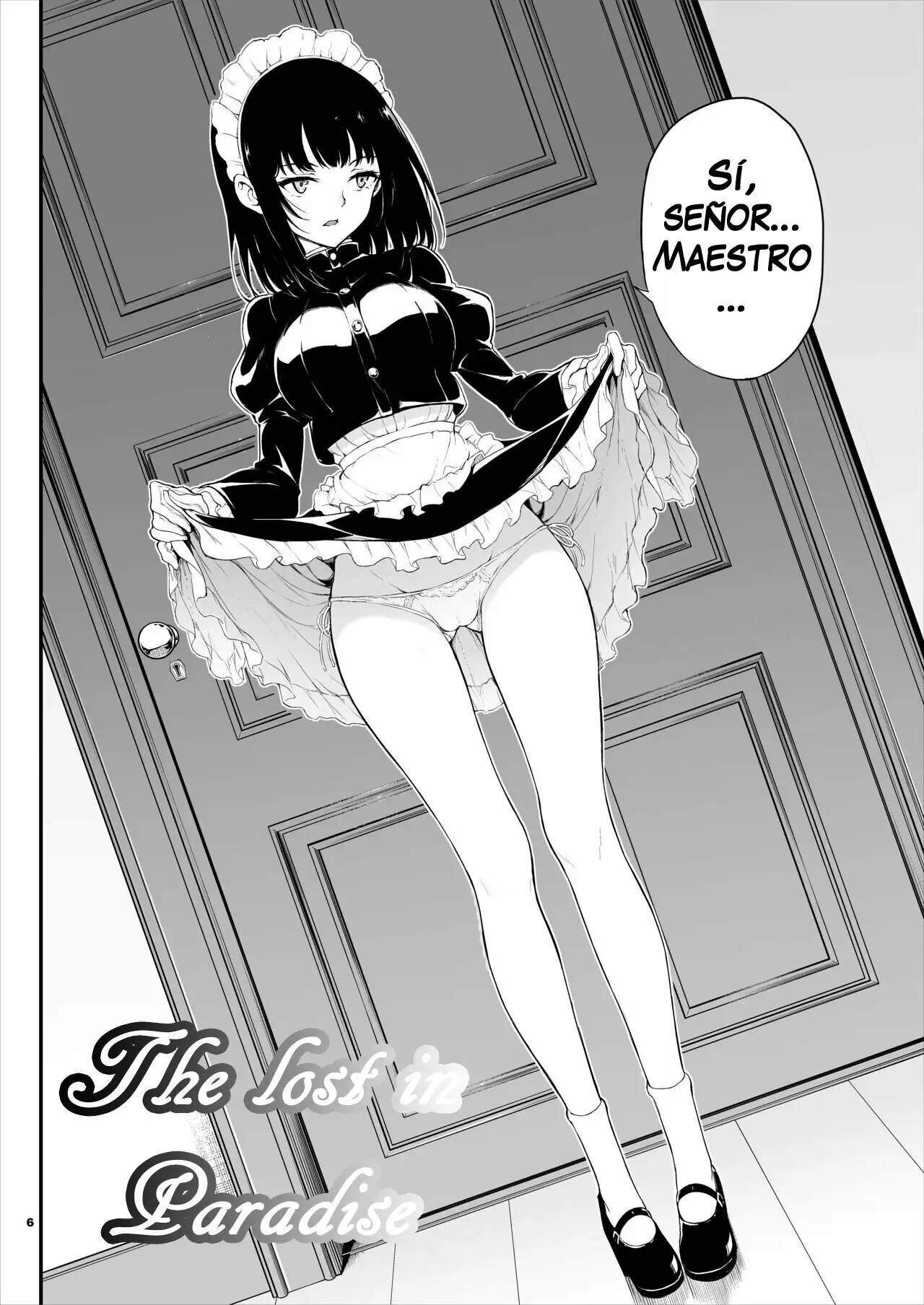 Maid Kyouiku. -Botsuraku Kizoku Rurikawa Tsubaki- | Educando a la sirvienta 1 page 6 full