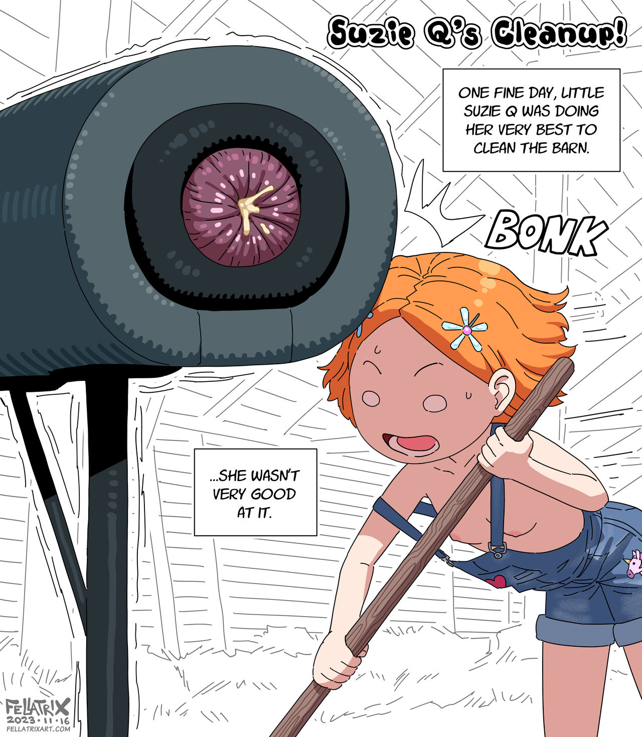Suzie Q's Cleanup! page 1 full