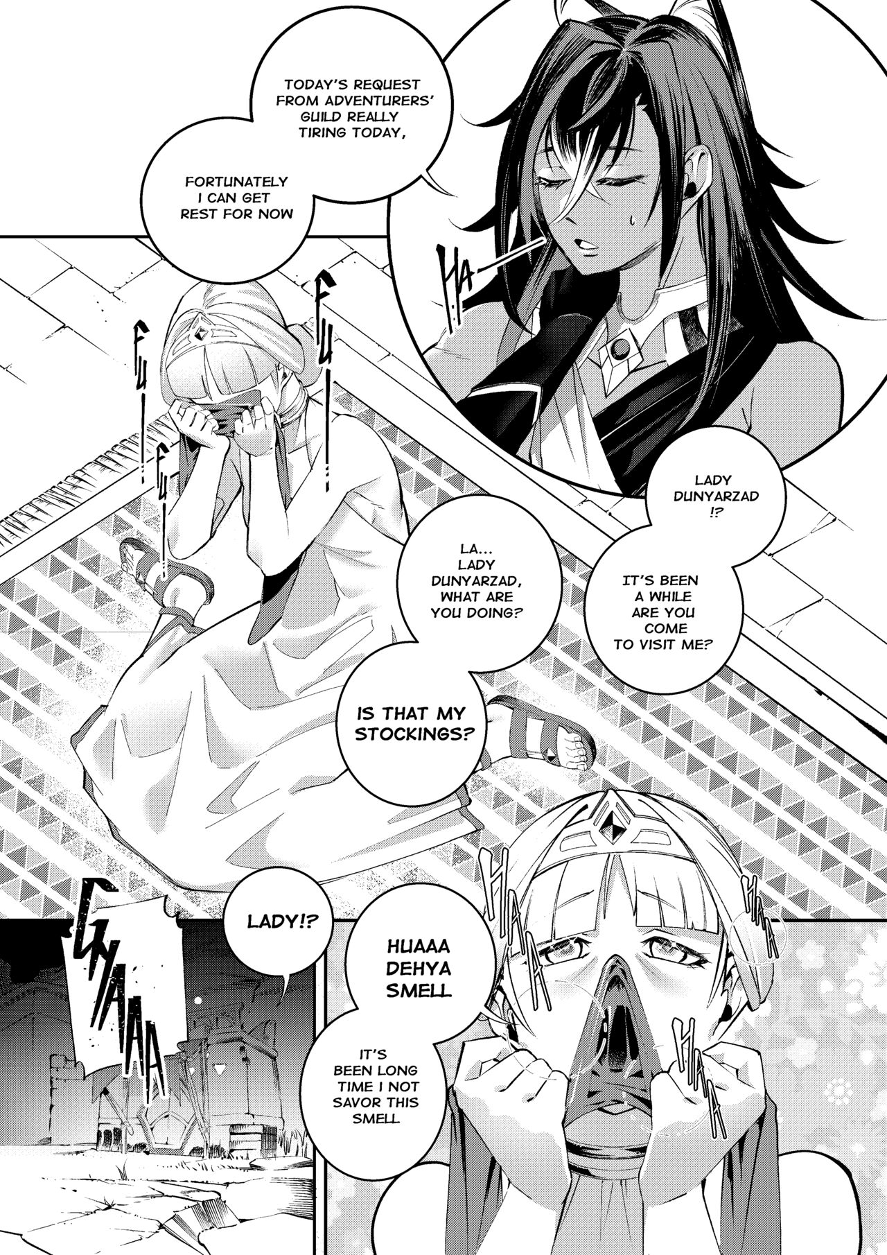 Dehya X Dunyazard page 1 full