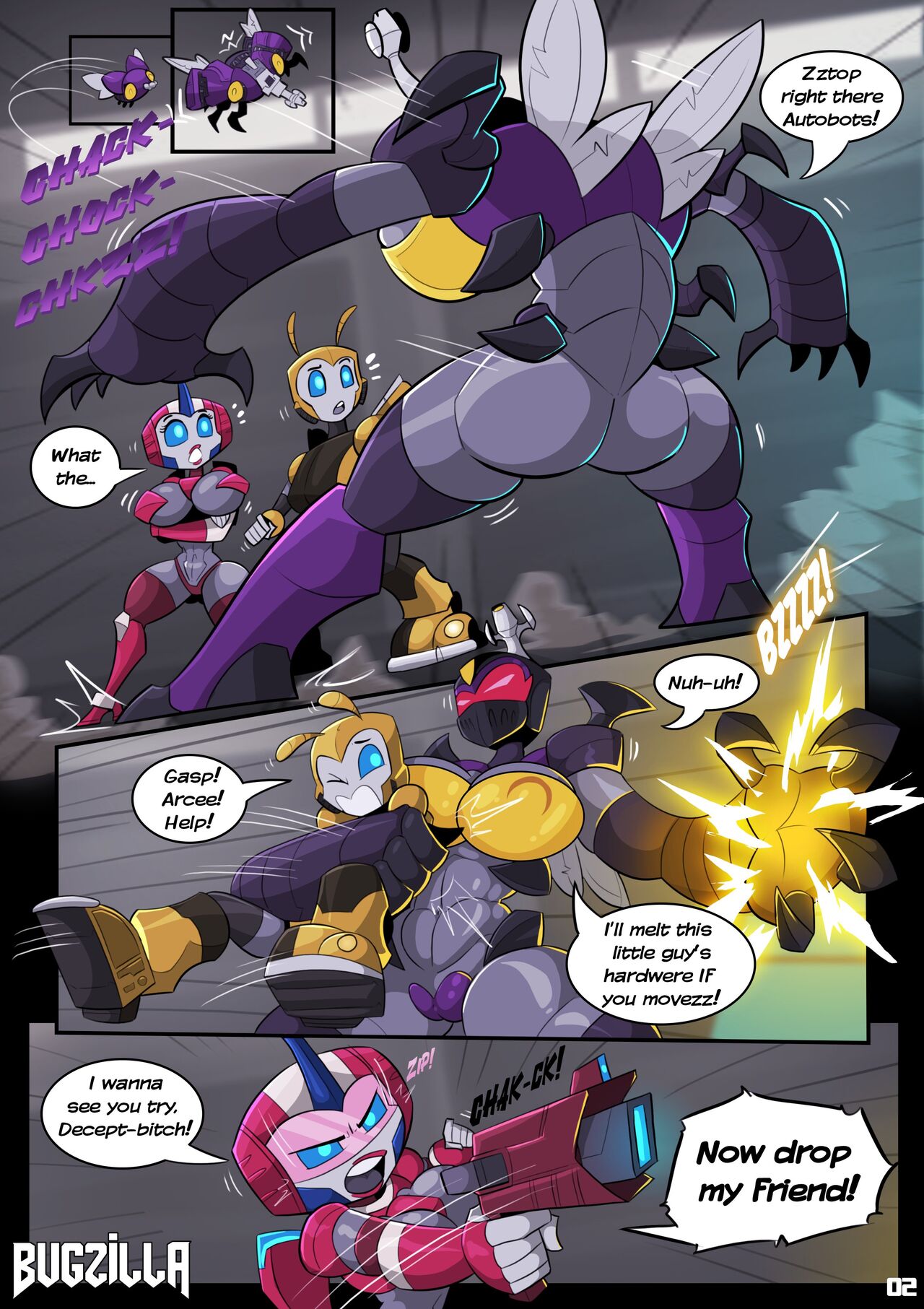 Bugzilla's The Transformers - Pilot Episode page 3 full
