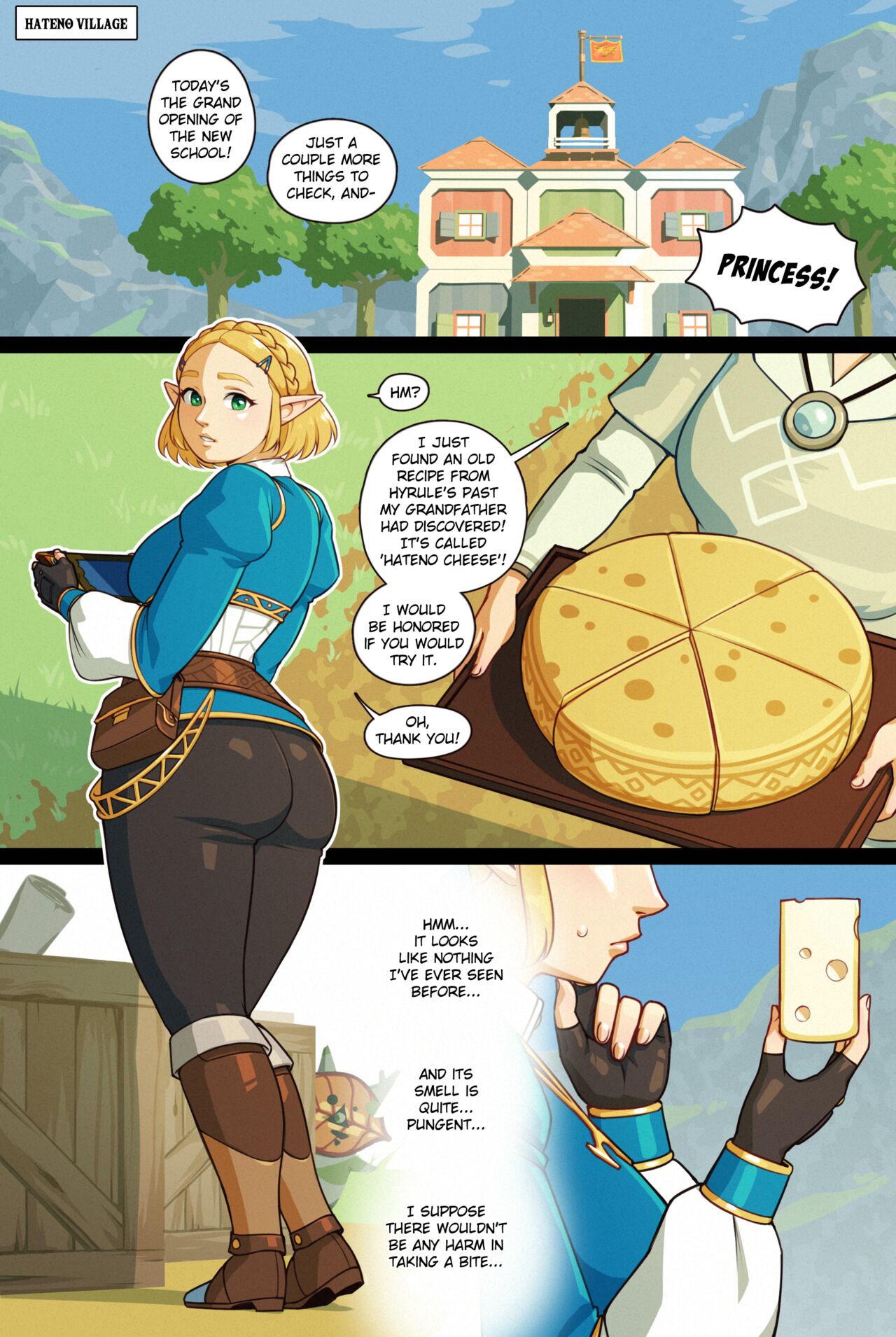 The Legend of Zelda: Tears of the Wardrobe page 2 full