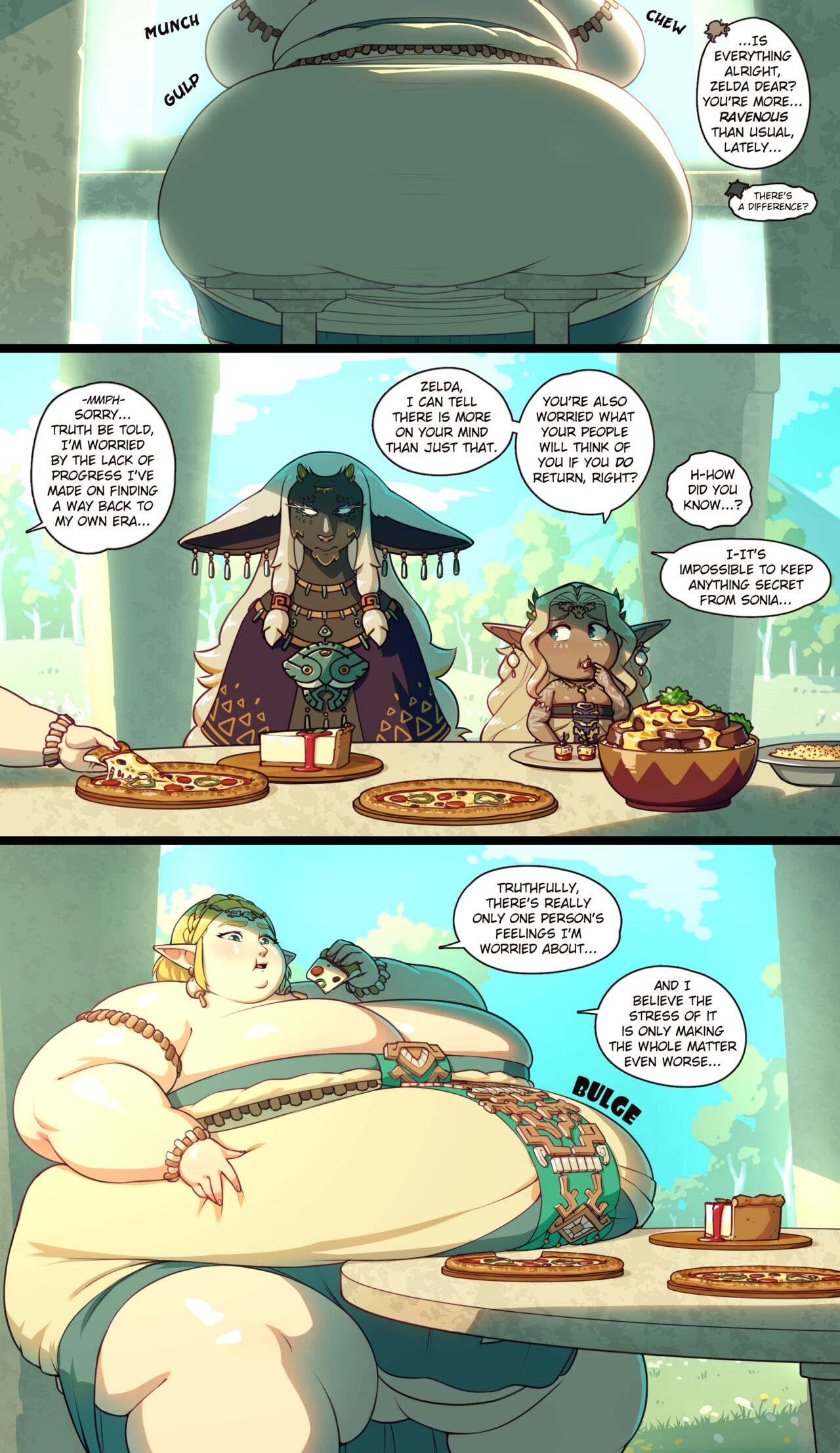 The Legend of Zelda: Tears of the Wardrobe page 9 full