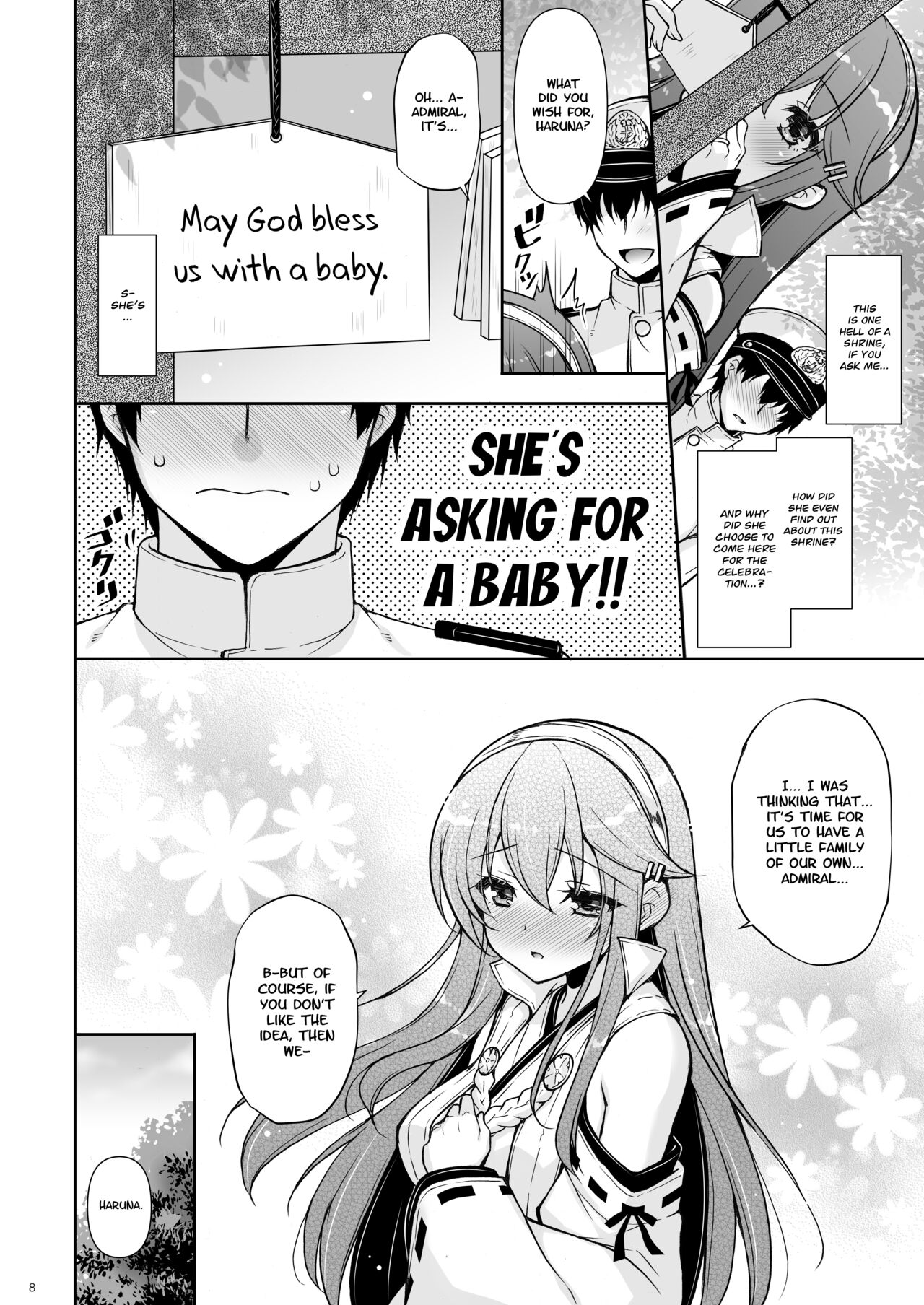 I Will Engage in a Knock Up Night Battle with Haruna!! page 7 full