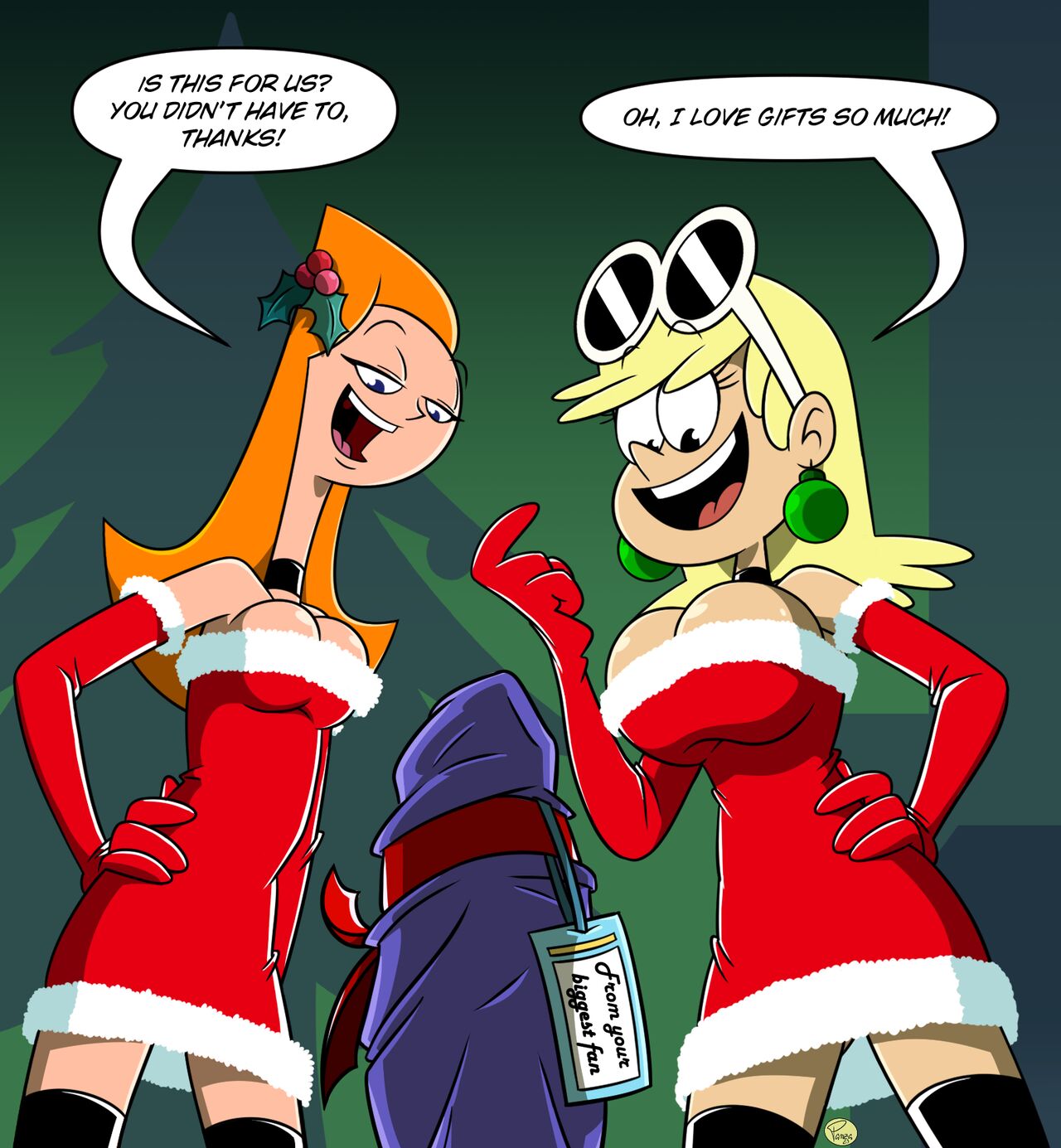 Candace &amp; Leni: Merry Christmas page 2 full