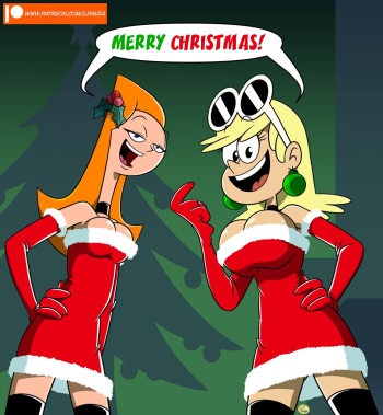 Candace &amp; Leni: Merry Christmas cover