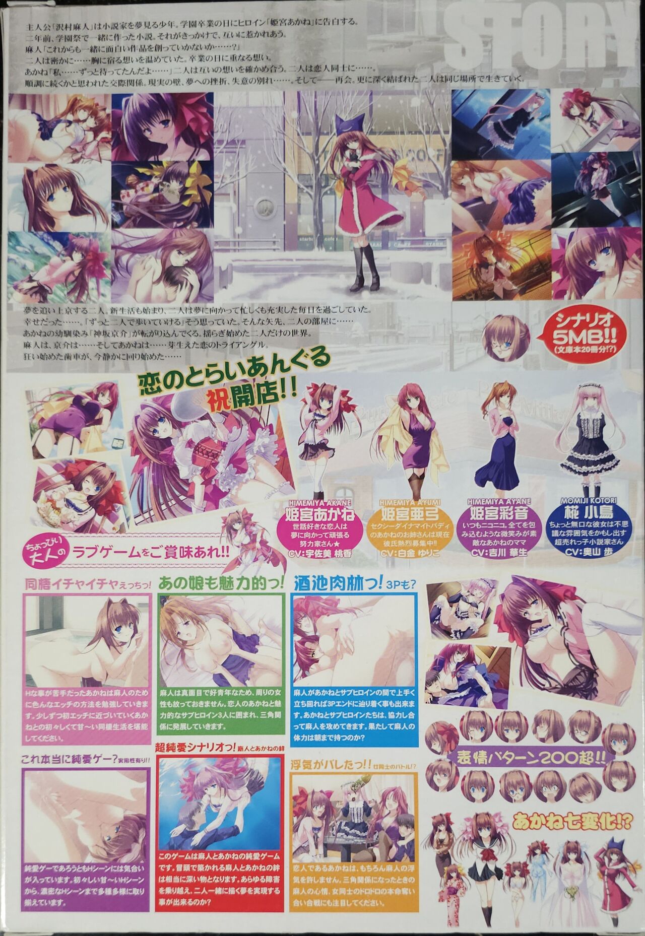 とらぶるっ！ Boxart and Manual page 5 full