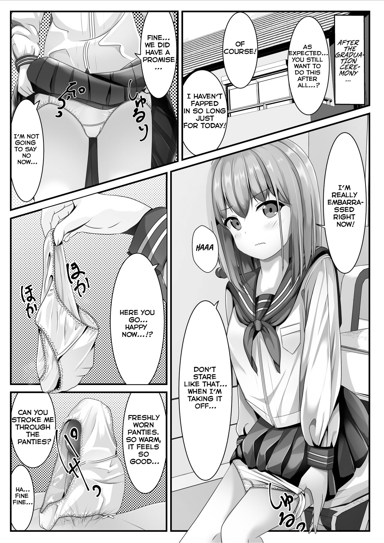 Sotsugyou Shitara Seifuku ni Seieki Bukkake Shitemo Ii to Iu no de | She Said I Could Shoot My Semen On To Her Uniform Once We Graduate page 3 full