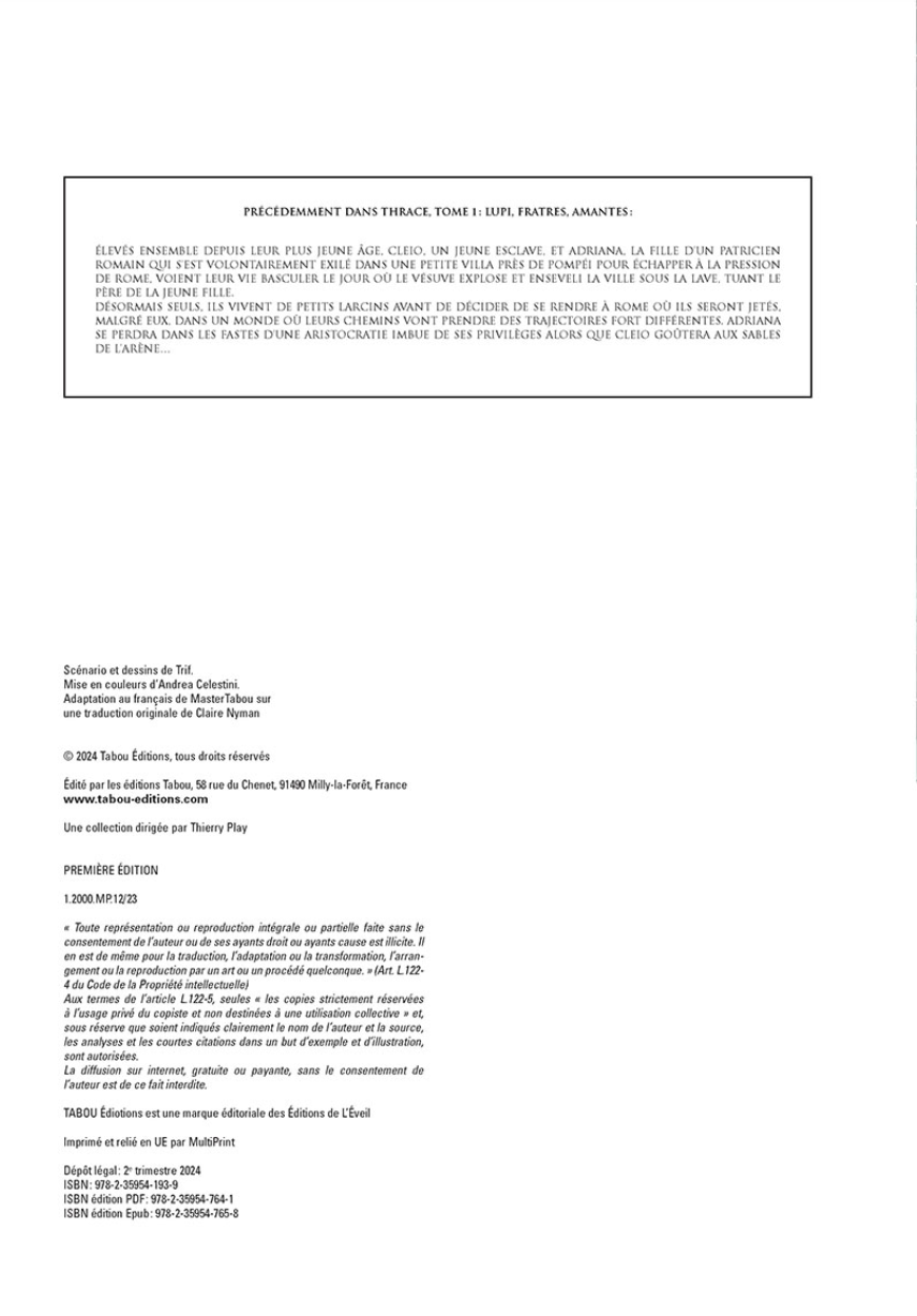 Thrace 2 Amor et Gloria page 3 full