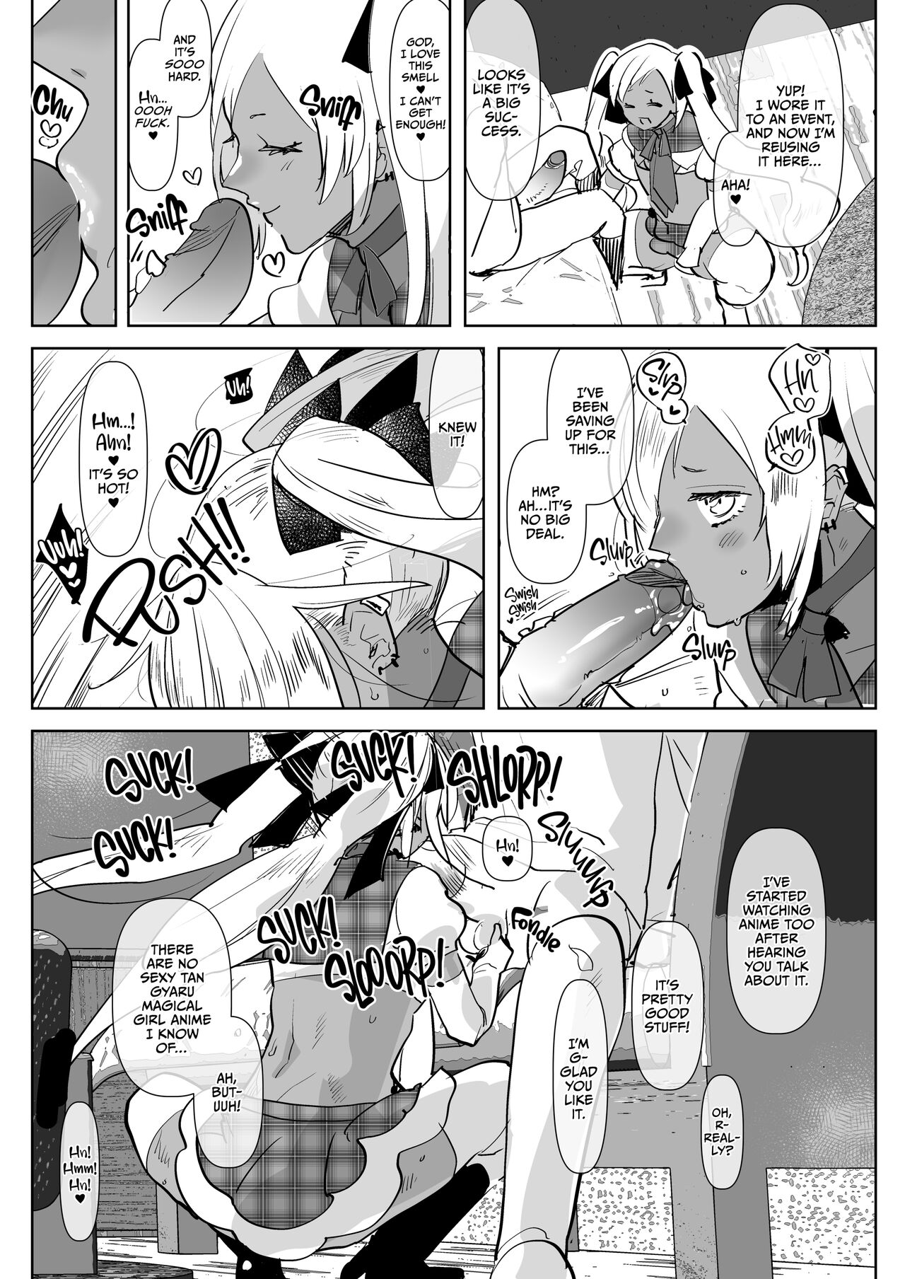 Kurogal Kouhai Otokonoko DeliHeal ~ Gyaku Anal Course | Tan Gyaru Junior Call Boy Reverse Anal Course page 8 full
