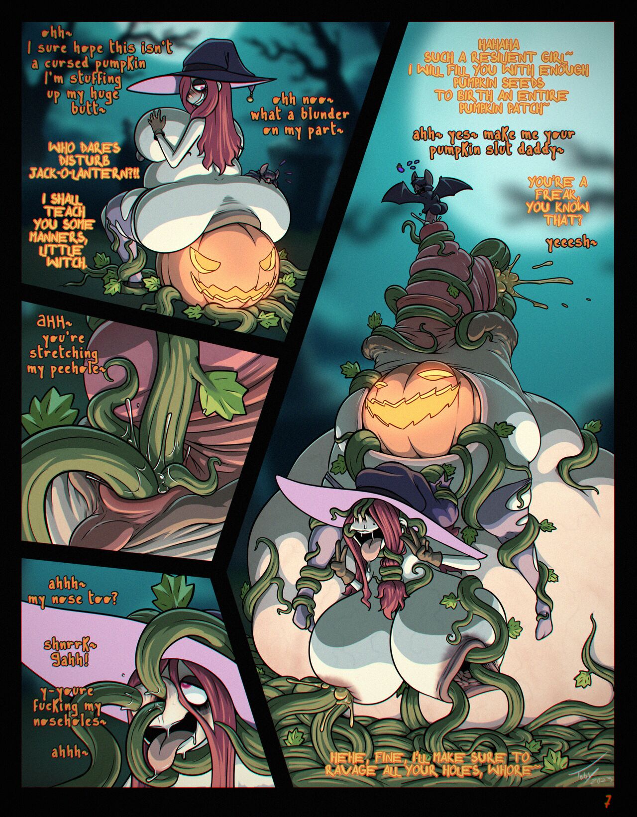 Horny Witch page 7 full