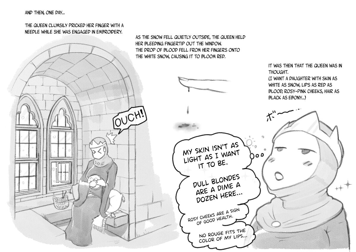 Snow white &amp; Black queen ~Yuri Isetsu Shirayuki Hime page 6 full