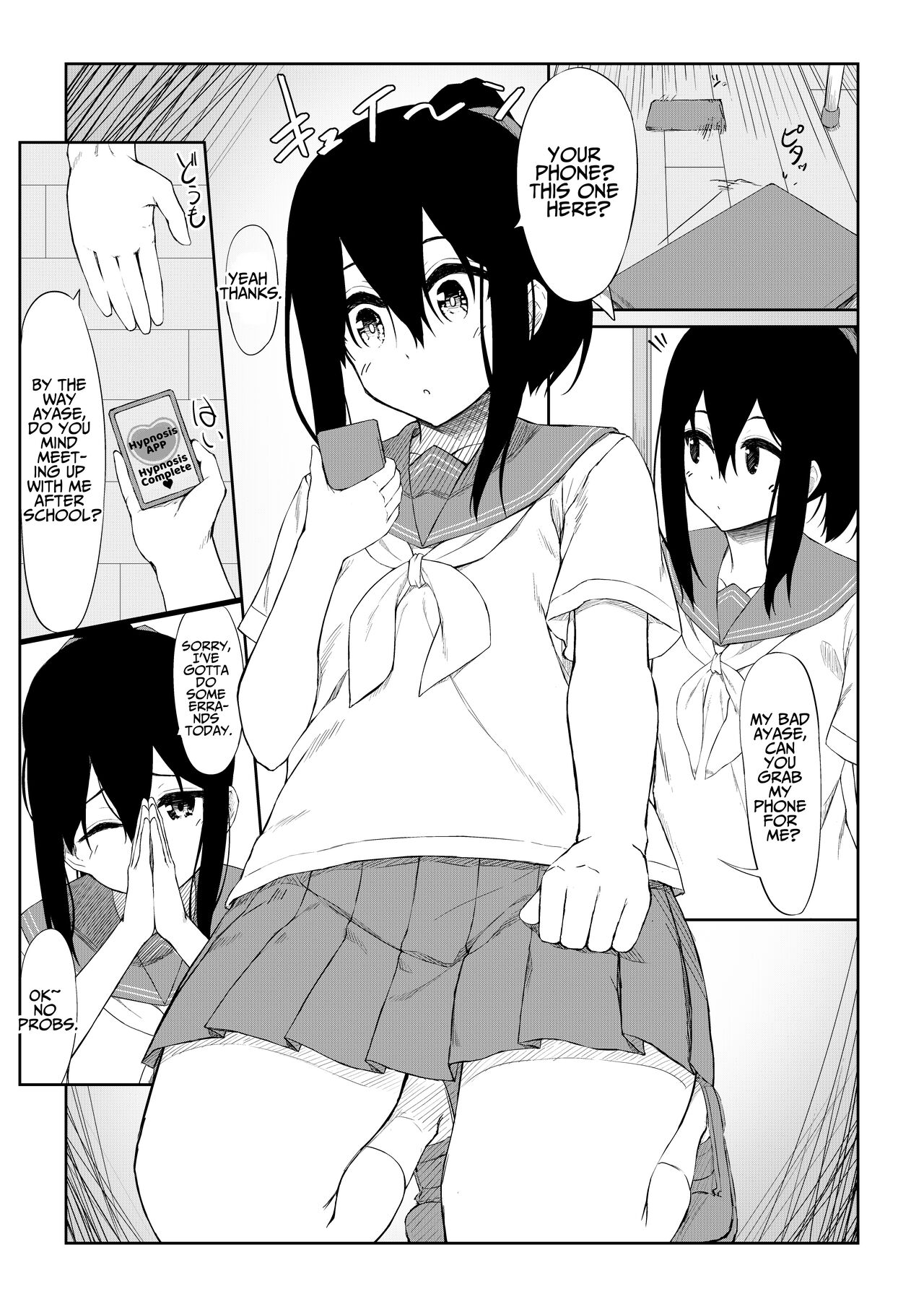 JK Saimin Ayase wa Ore no Seidorei | JK Ayase Is My Sex Slave page 4 full