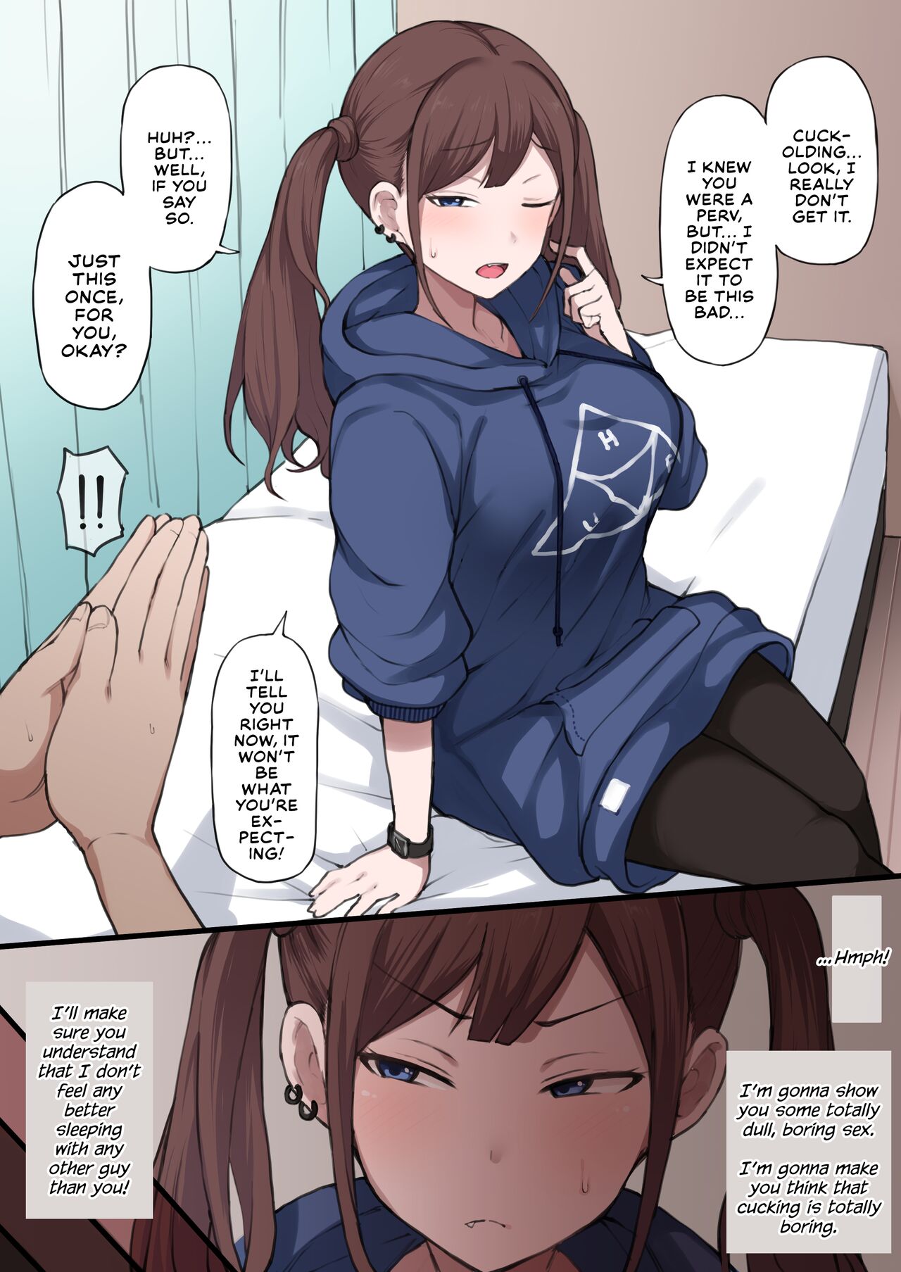 Boku no Netorase Seiheki ni Tsukiatte kureru Kanojo | A Girlfriend Who Plays Along with My Cuckold Fetish + Prequel + CG page 3 full
