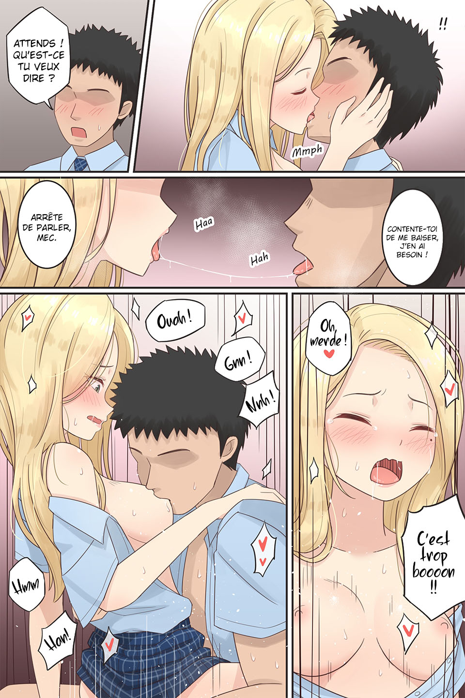 Quand mon ami pervers est devenue une fille. page 6 full