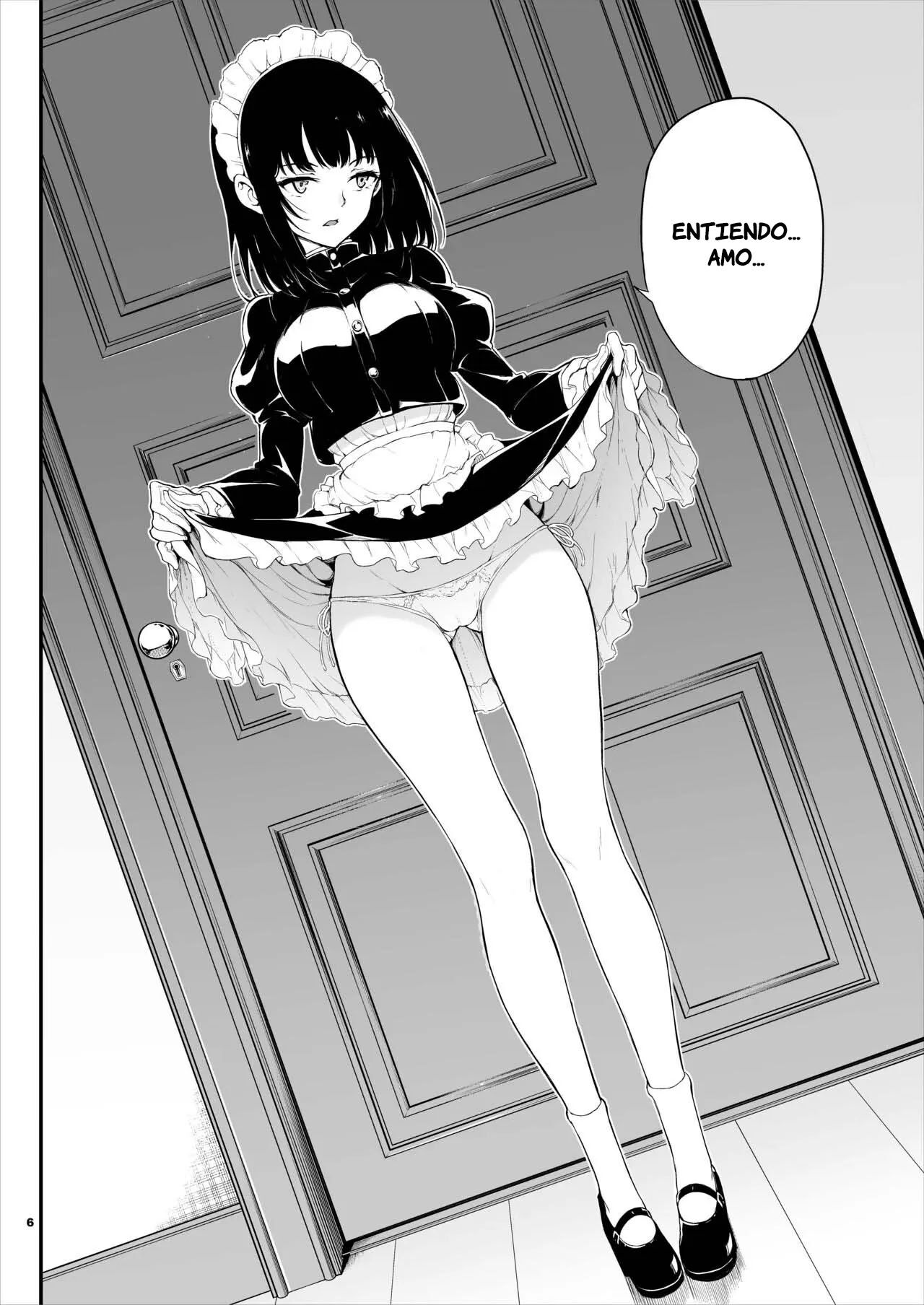 Maid Kyouiku. -Botsuraku Kizoku Rurikawa Tsubaki- | Educando a la sirvienta 1 page 5 full