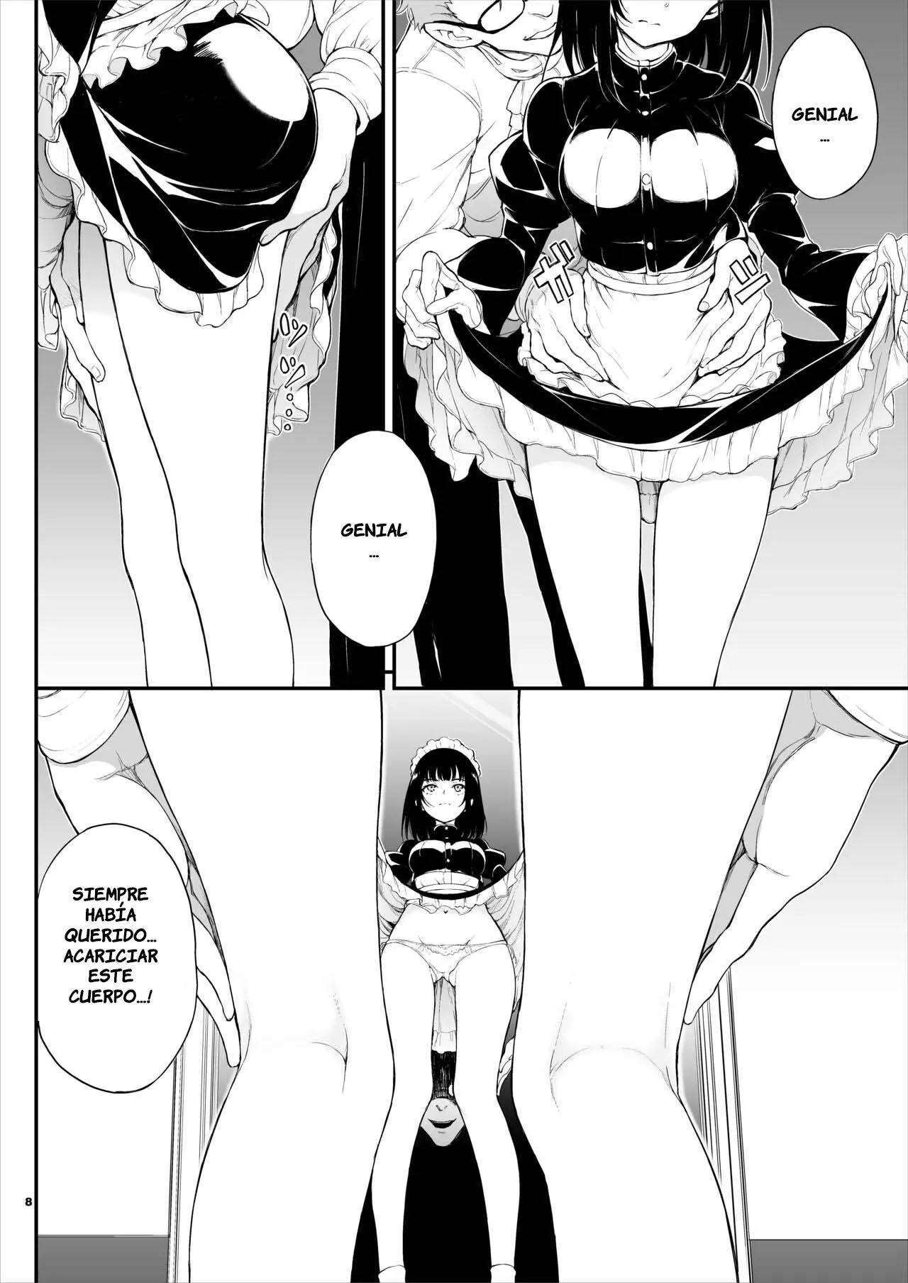 Maid Kyouiku. -Botsuraku Kizoku Rurikawa Tsubaki- | Educando a la sirvienta 1 page 7 full