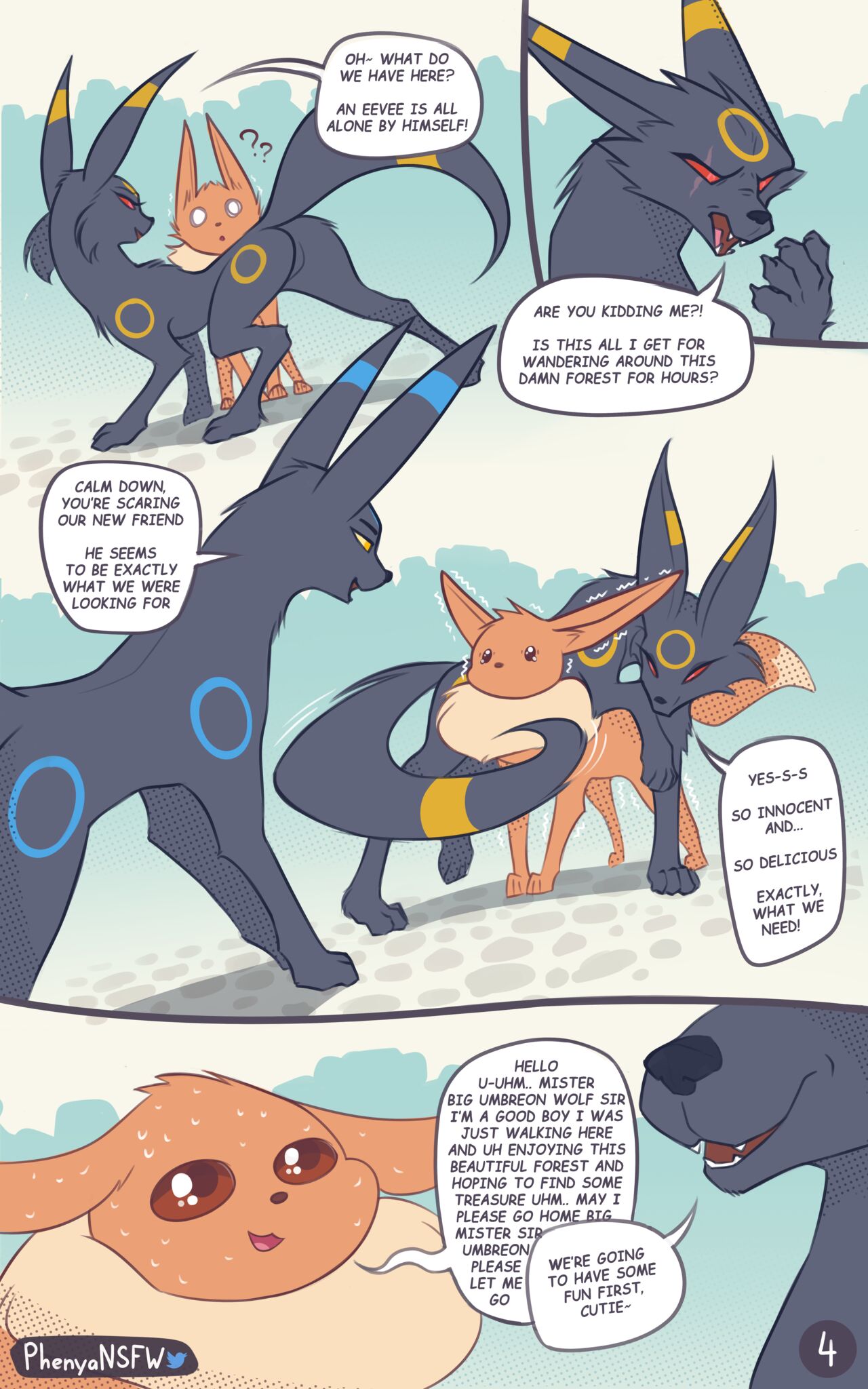 Eevees comic! page 4 full