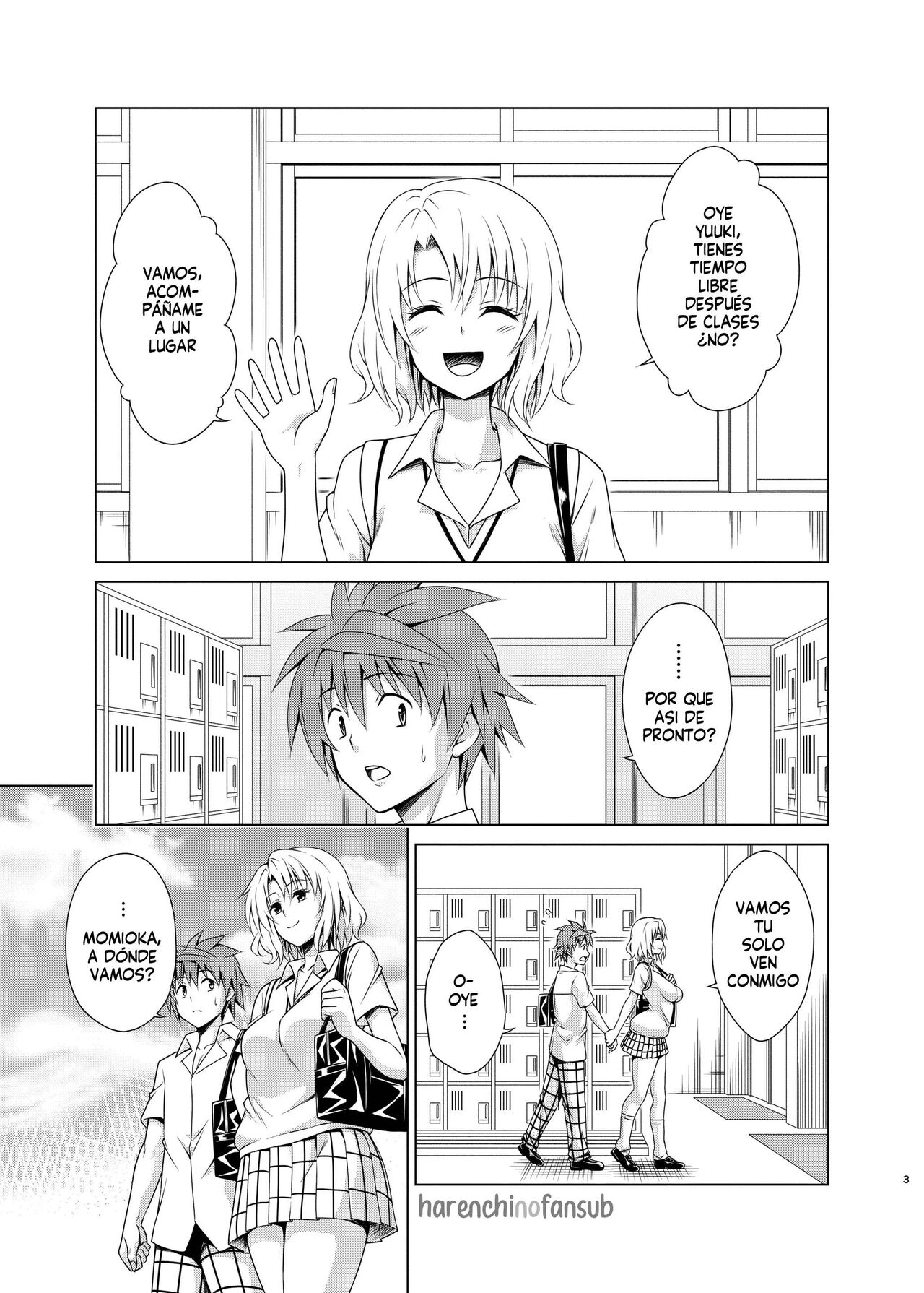 Mezase! Harem Keikaku RX vol. 3 page 3 full