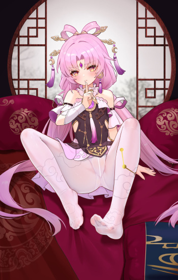 符玄白裤袜 cover